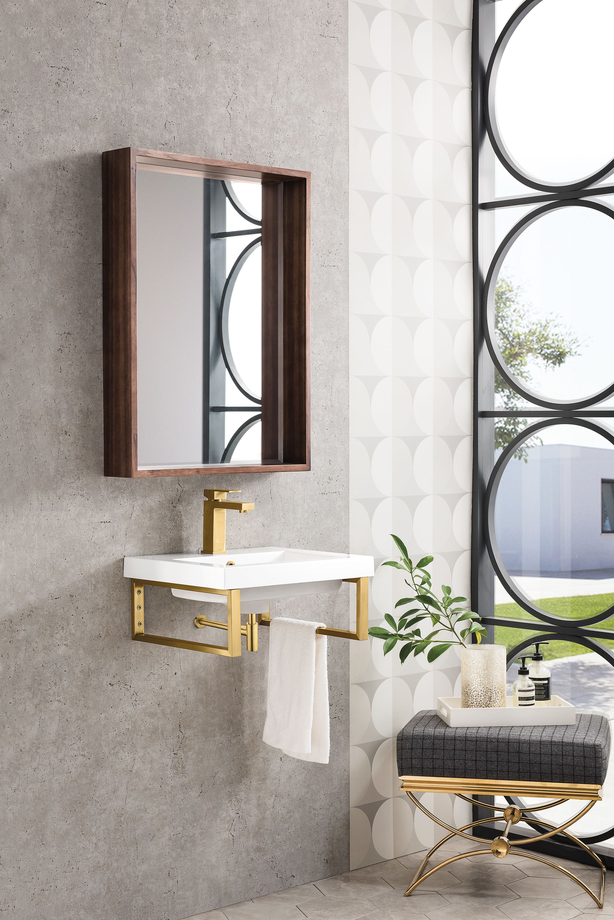 James Martin Vanities 055BK16RGD20WG2 Bath-Sink - View #3