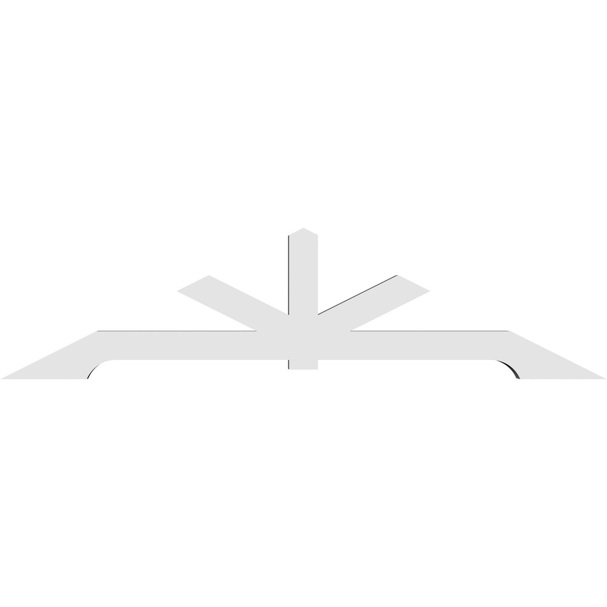 Ekena Millwork GBP084X21X0404VAN00 Exterior-Brackets-Braces - View #4