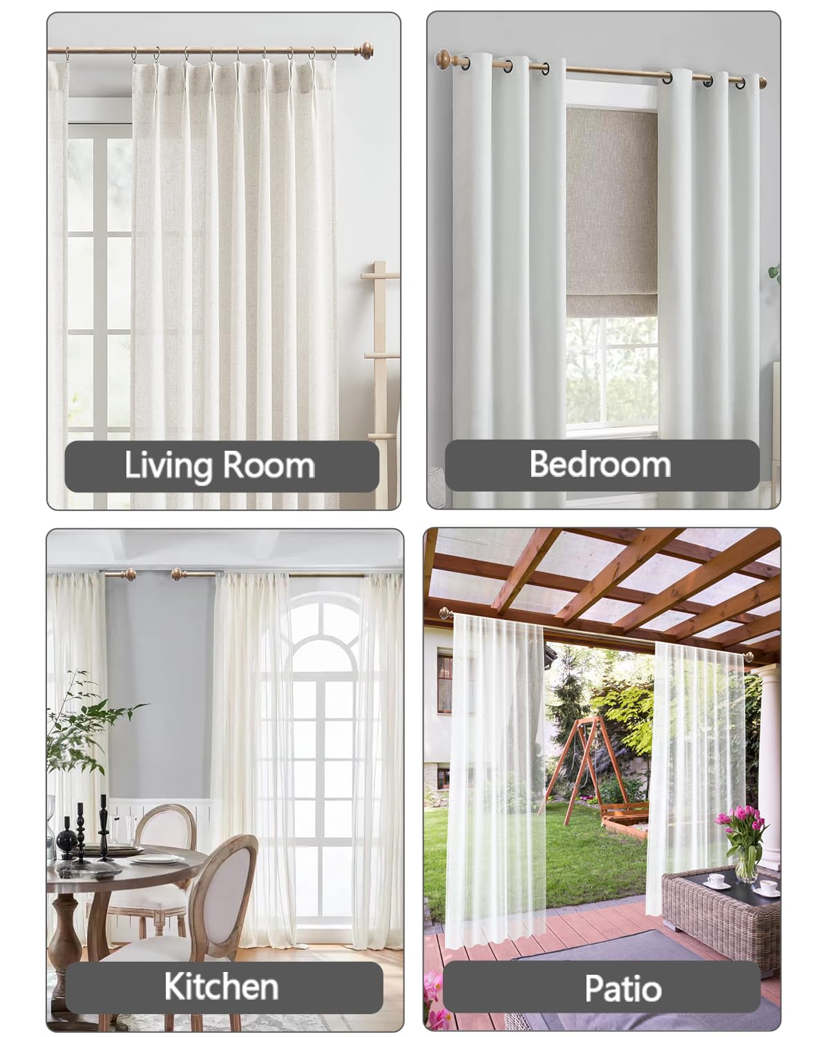 LAIFUCAM LLA0812J449 Curtain-Rods - View #7