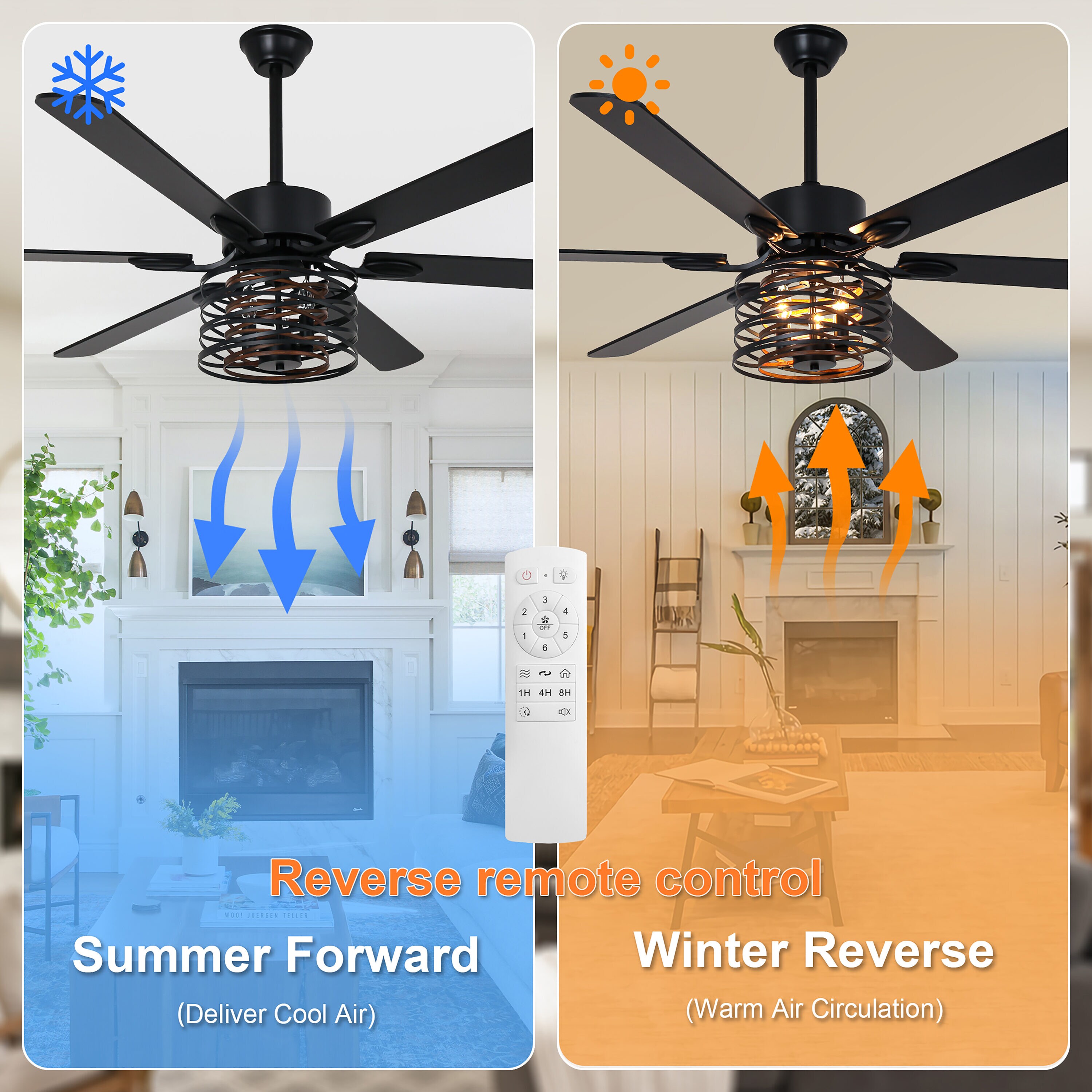Cusp Barn CS65P07 Ceiling-Fans - View #3