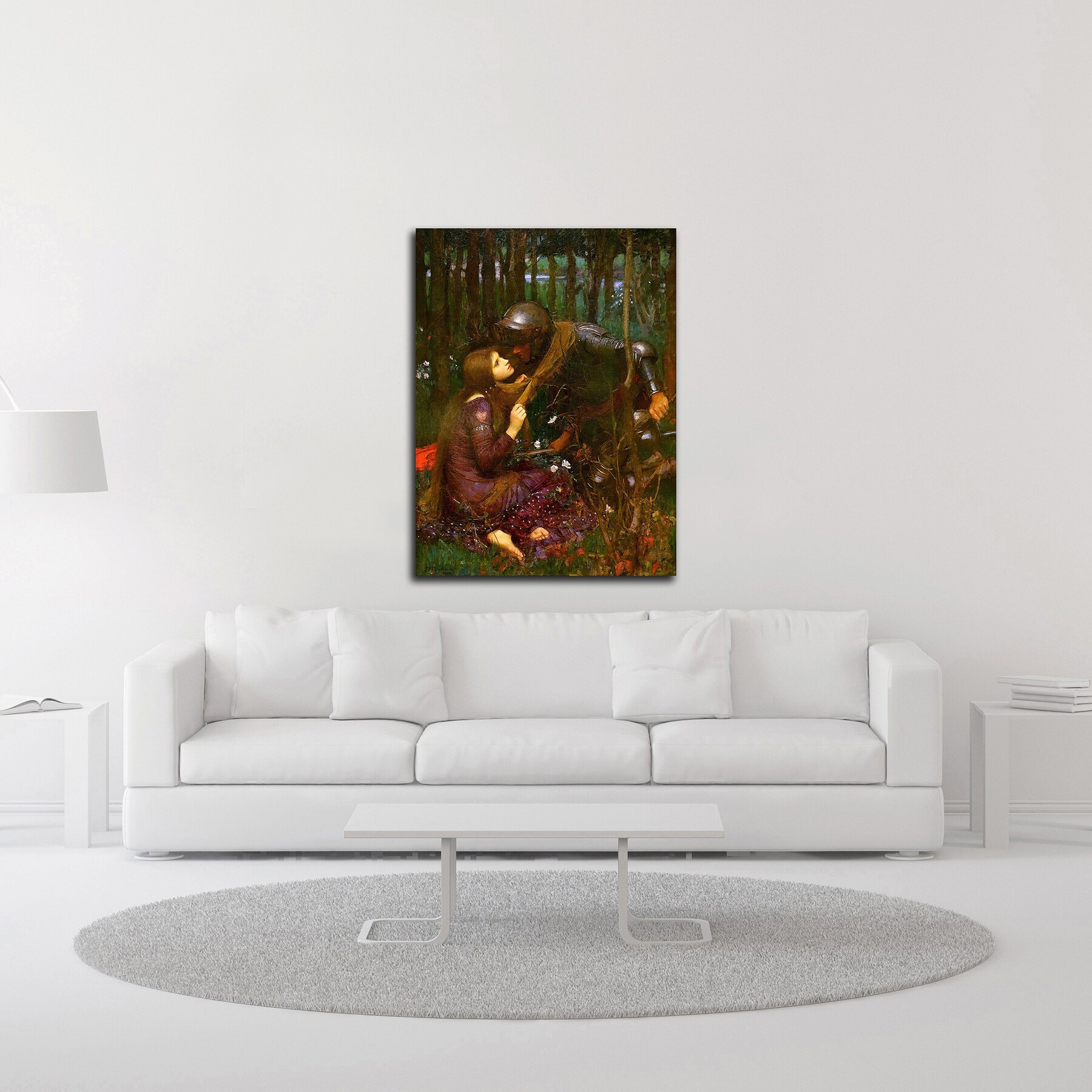 Waterhouse cheapest 'The Beautiful Lady Without Pity' Canvas Wall Art (Ready to Hang)