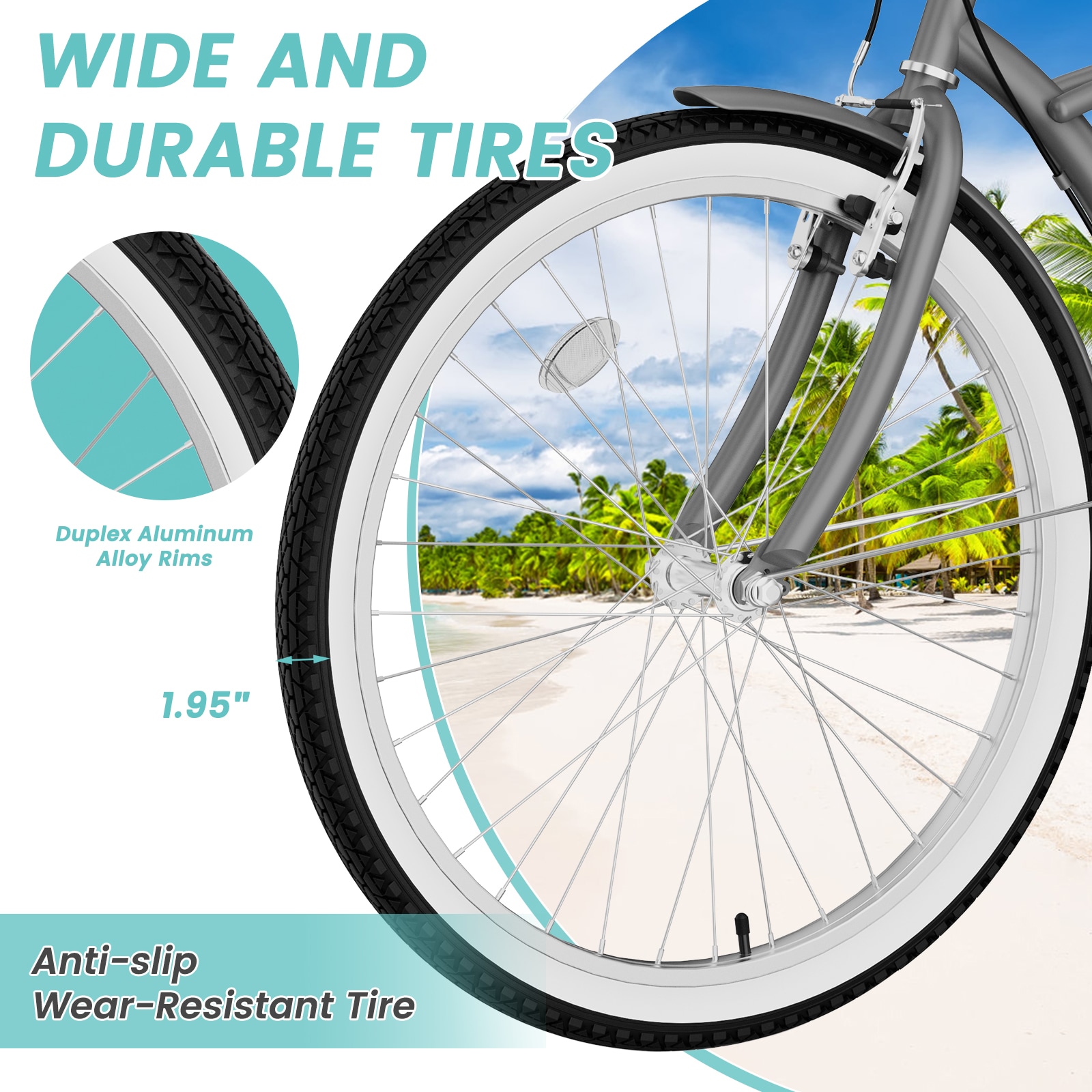 MOONCOOL B2MLB-M24GY-A2-LS3 bikes - View #2