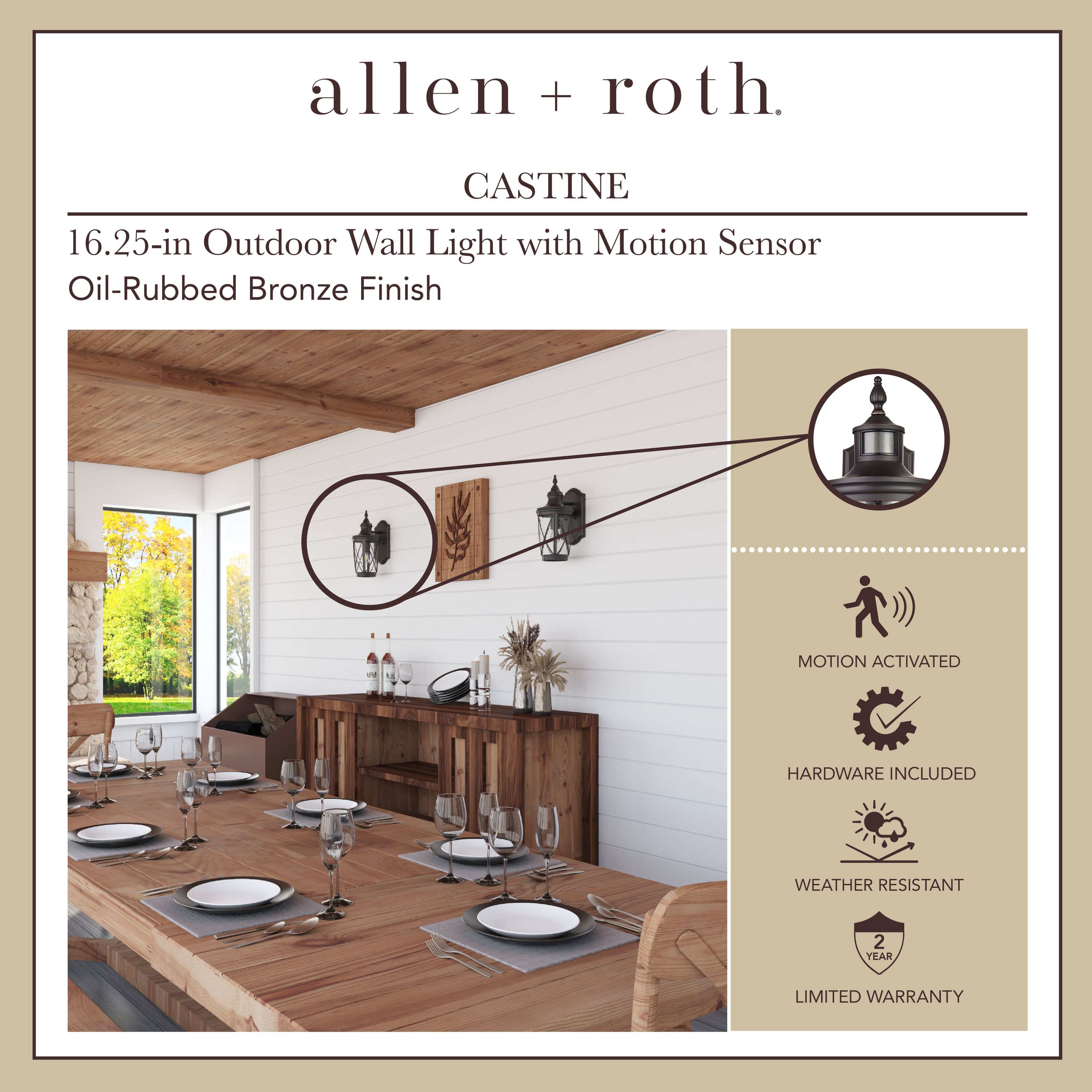 allen + roth 41997 Outdoor-Wall-Lighting - View #7