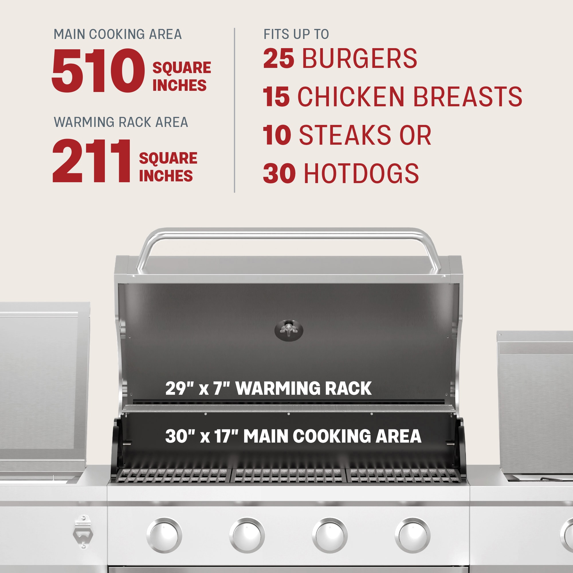 TYTUS TDT-021-0704 Gas-Grill - View #12
