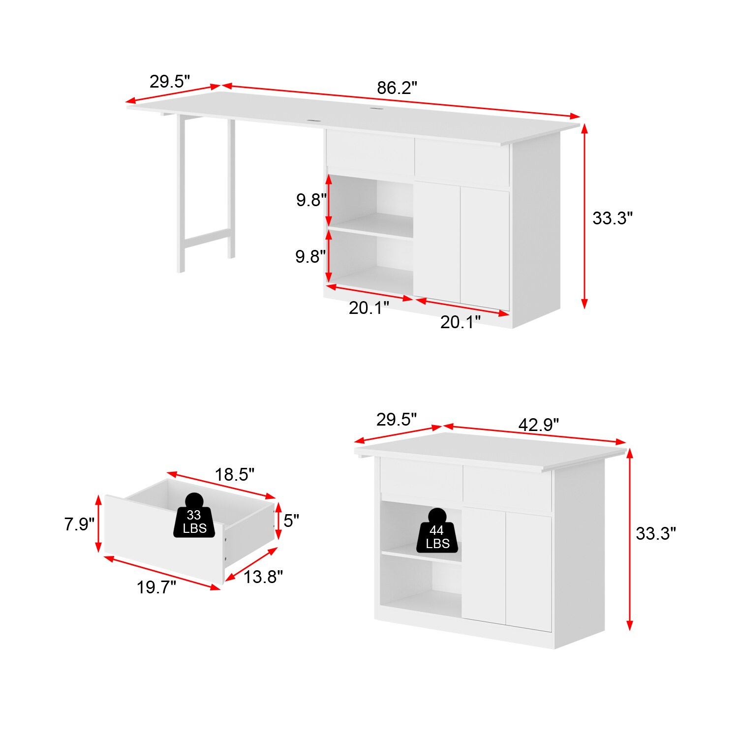 FUFU&GAGA KF460023-01 Kitchen-Furniture - View #16