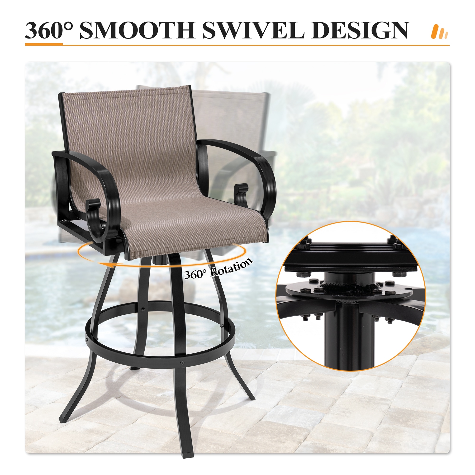 Crestlive Products CL-ST013ASH-2 Patio-Chairs - View #5