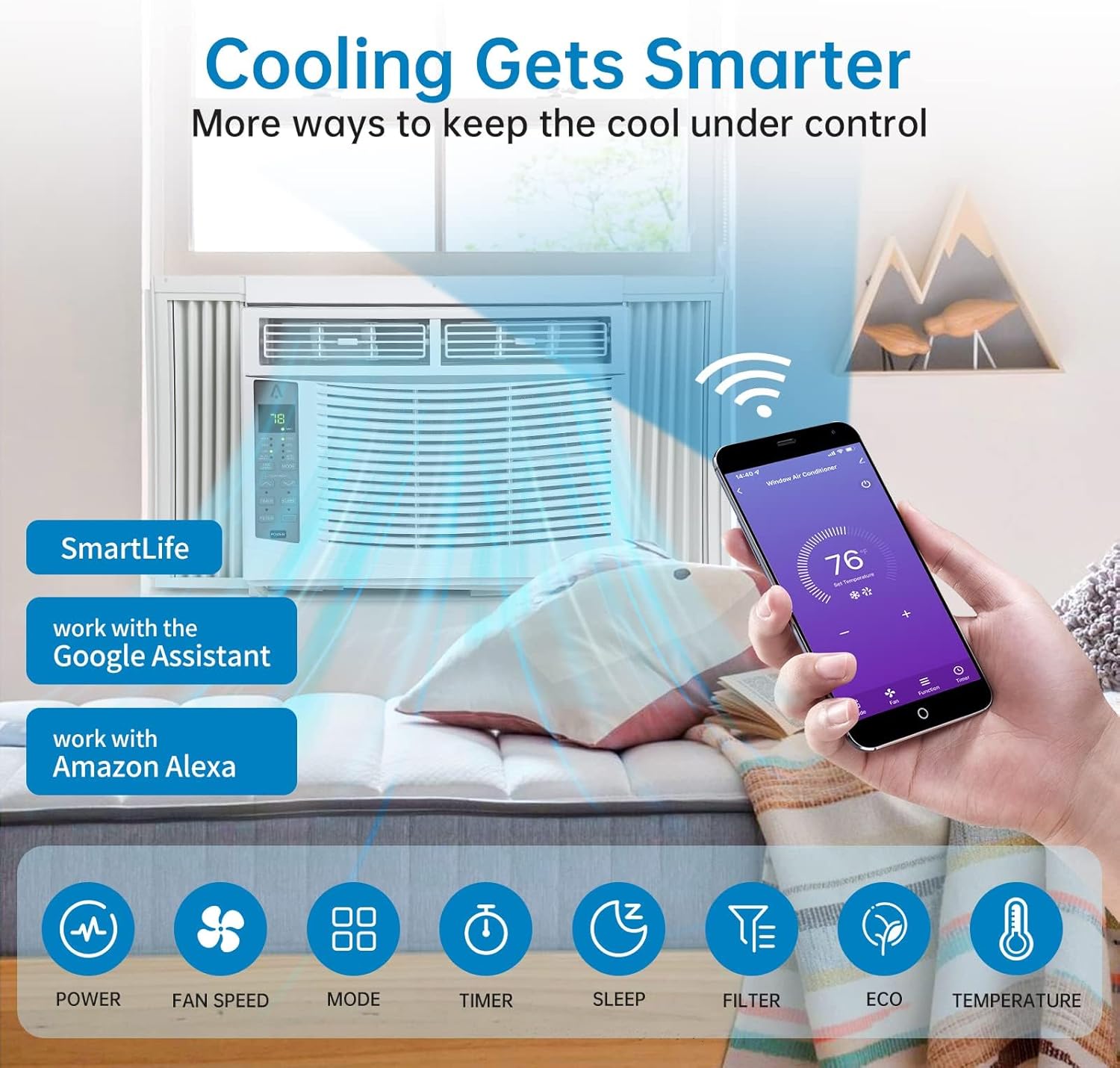 Qeetex ZYS-PHO-0WPUZ5B5 Portable-Air-Conditioners - View #3
