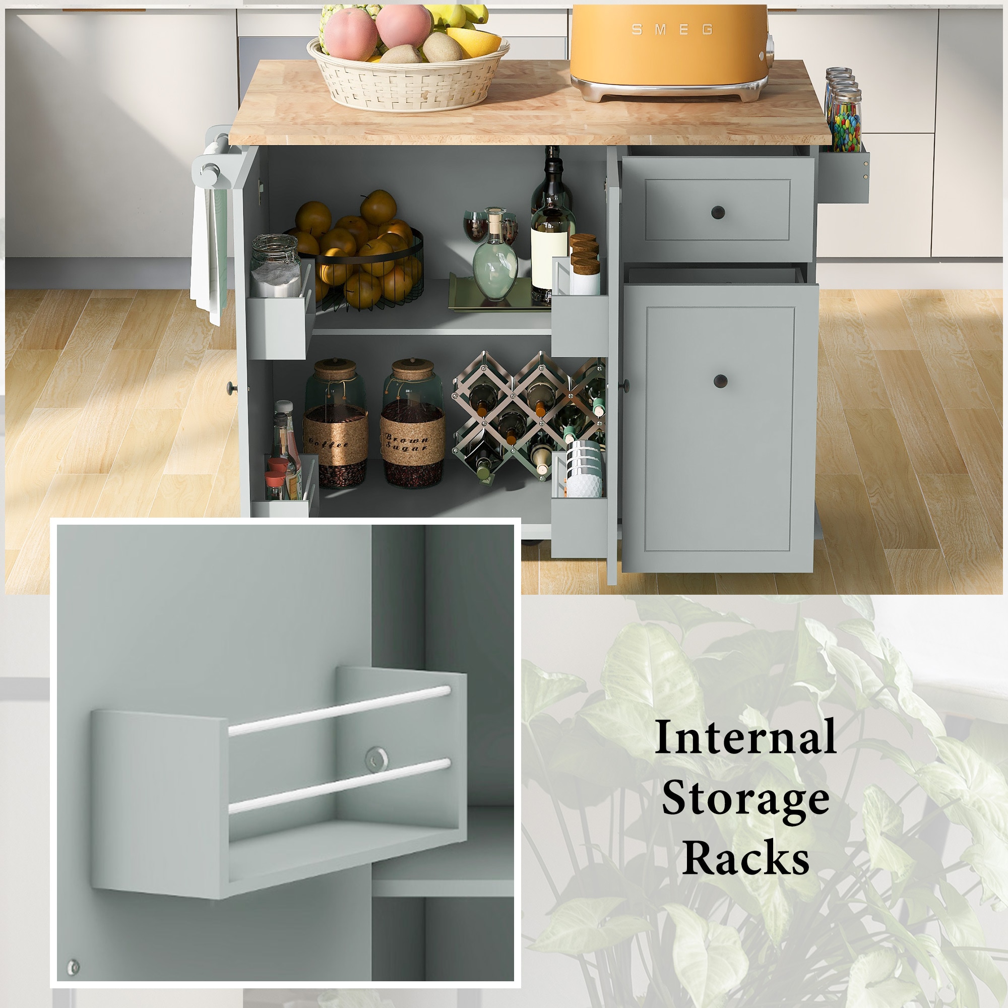 Runesay QCKCISLD03-34 Kitchen-Furniture - View #4