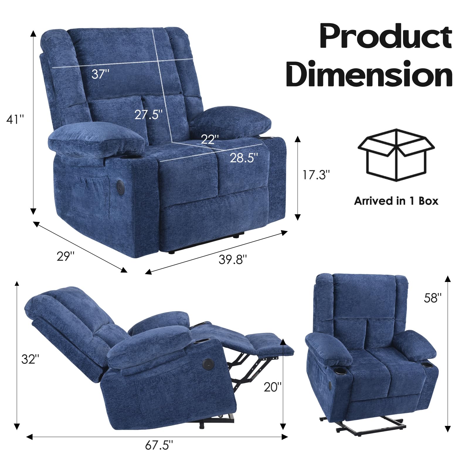 REIBII FXLS0602-512A36 recliners - View #6