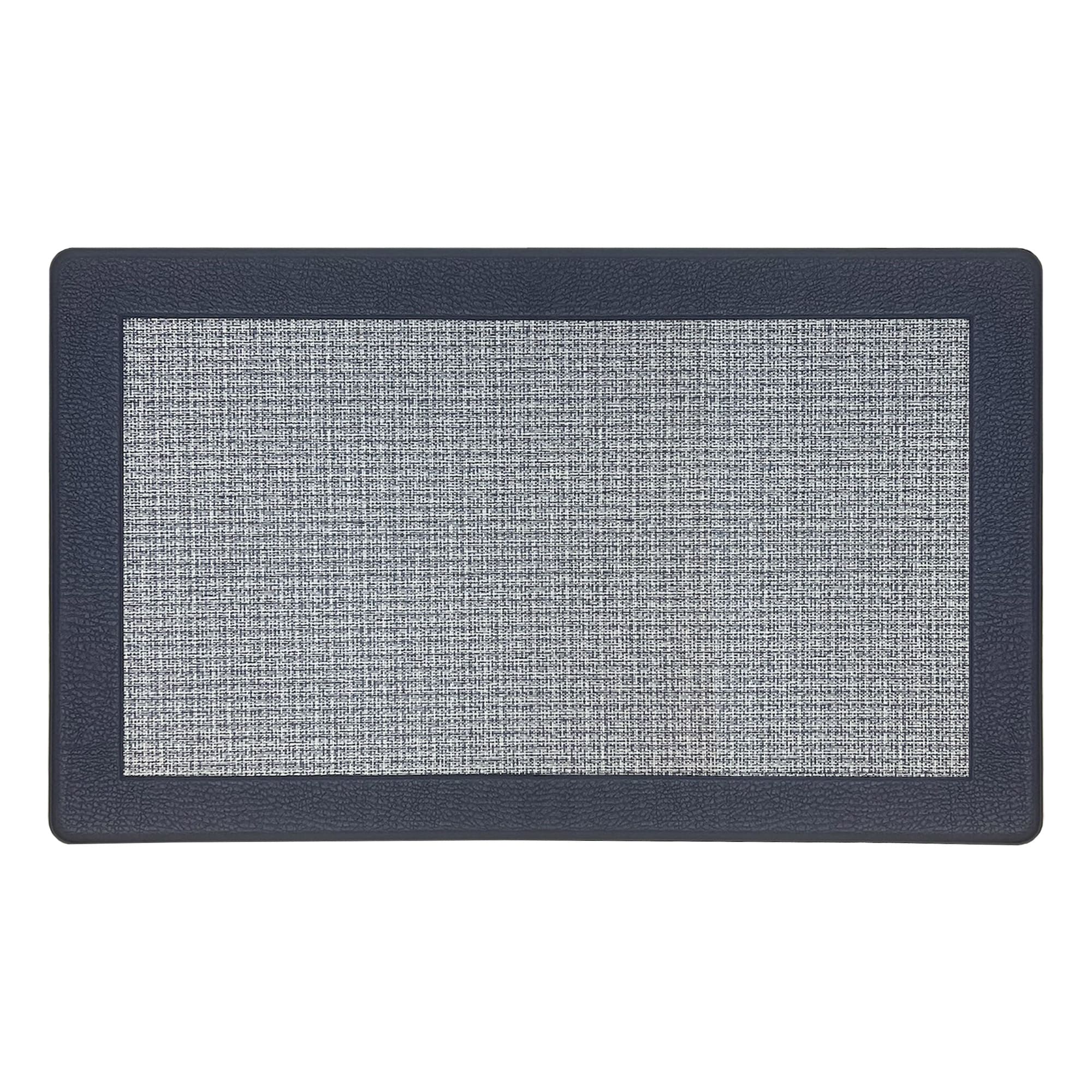 Achim AFB1830N12 30-in x 18-in Navy Indoor Kitchen Mat