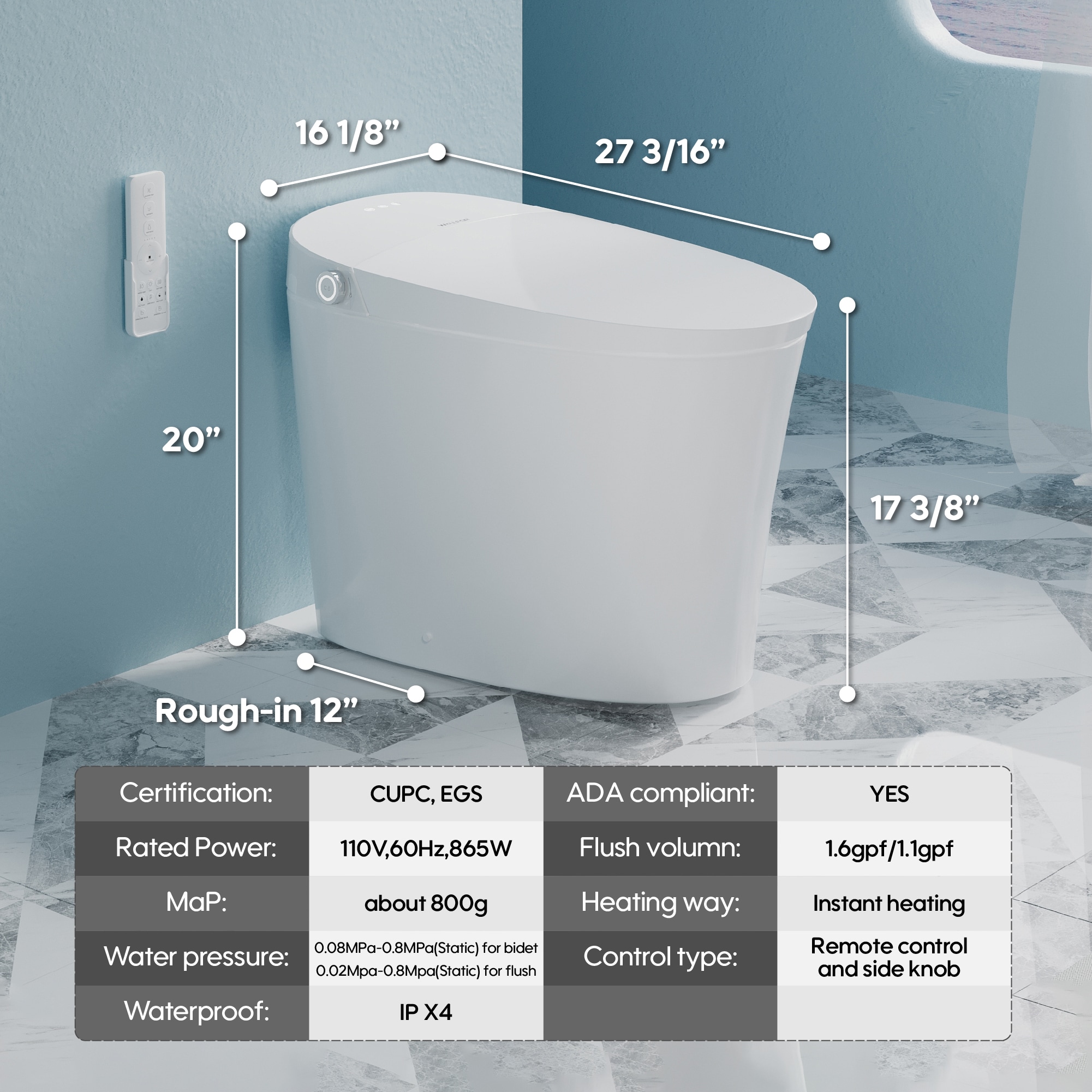 Forclover MEAM-TO01 toilets - View #12