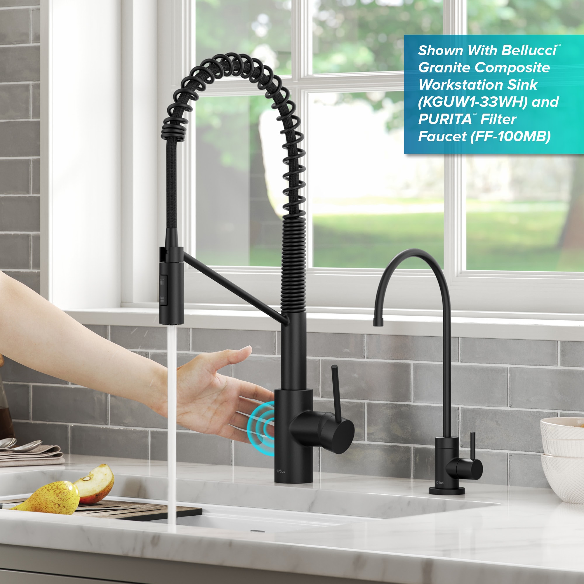 Kraus KSF-2631MB Kitchen-Faucets - View #8