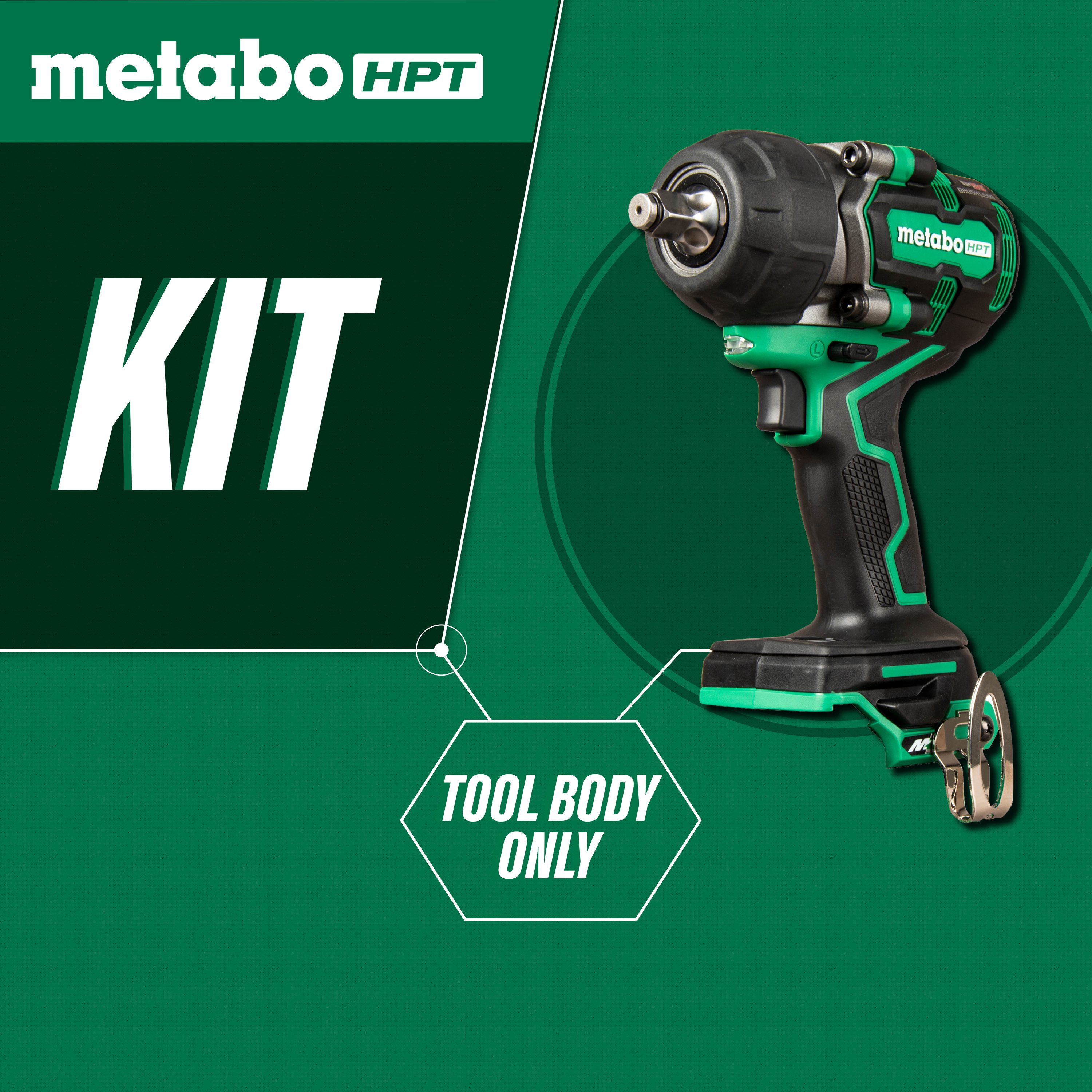 Metabo HPT 1/2-in Brushless Cordless Impact Driver WR36DEQ4M Sansujyuku sansujyuku.com