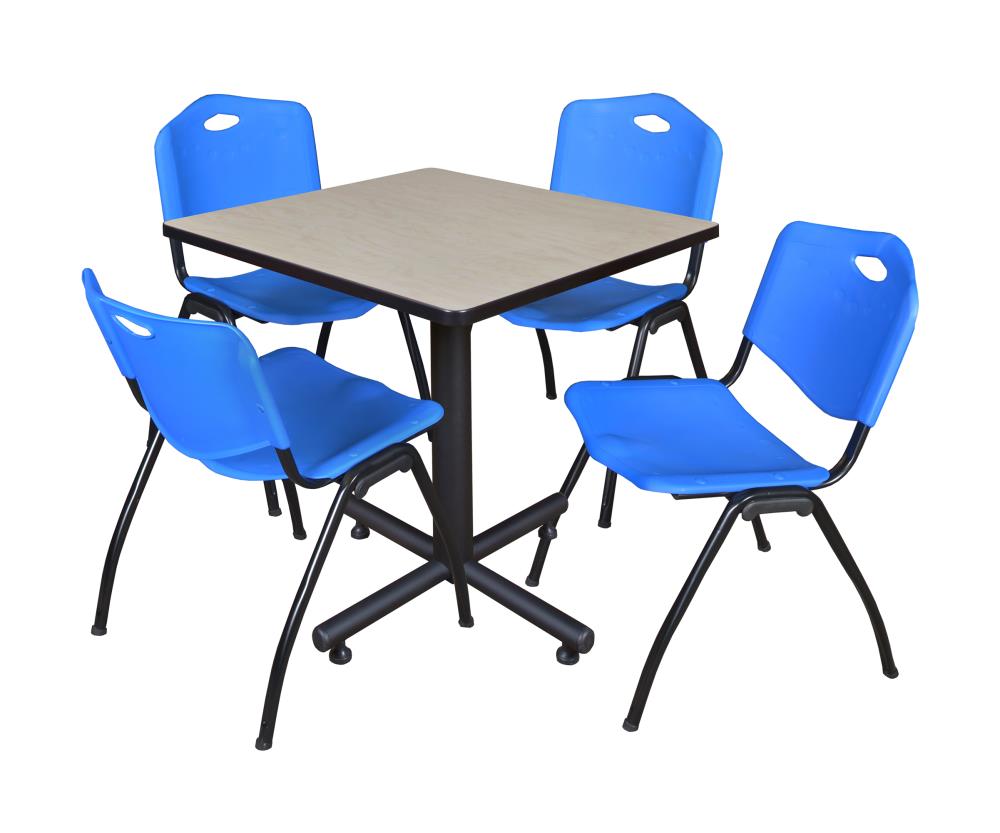 Regency TKB3030PL47BE Breakroom Off-white 4-Person Training Table (30-in W x 29-in H)