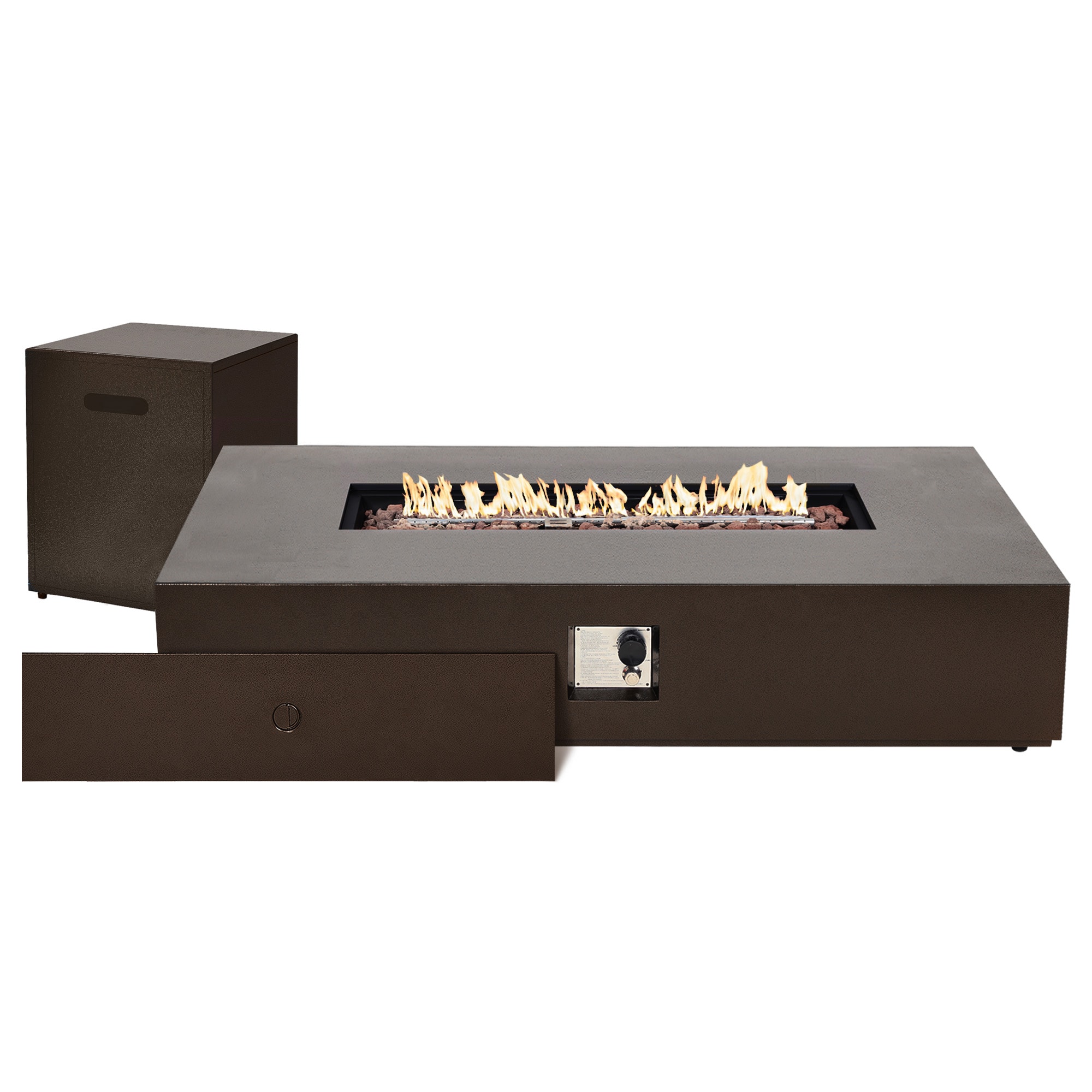 UPHA PL-56TPCFX-BR-K Outdoor-Gas-Firepits - View #2