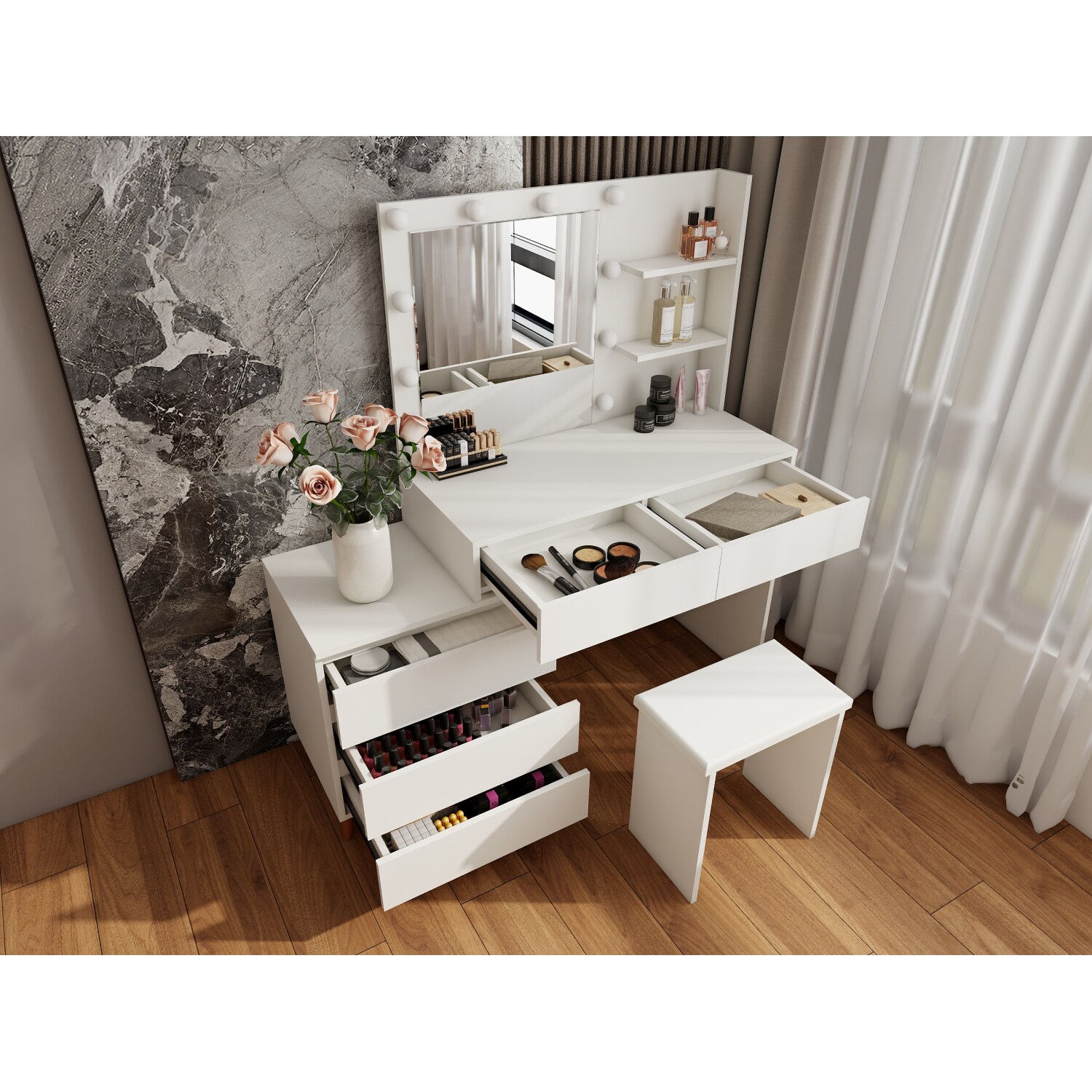 Streamdale Furniture W2139P306365 Bedroom-Vanities - View #4