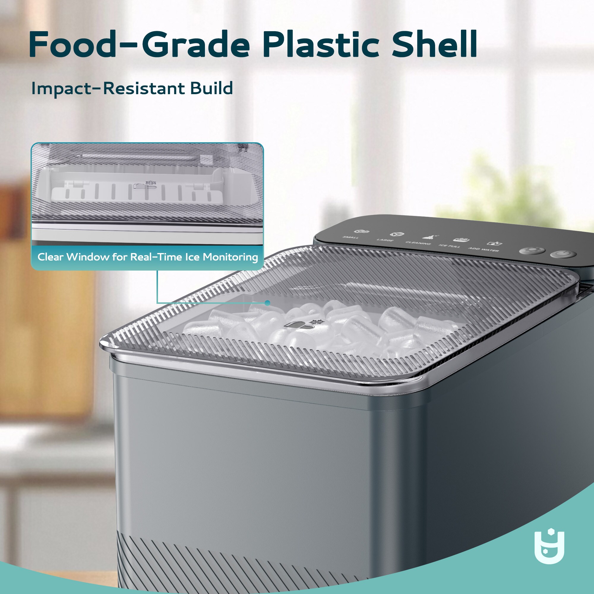 Euhomy IM021-BGR-E-LS-SC Ice-Makers - View #9