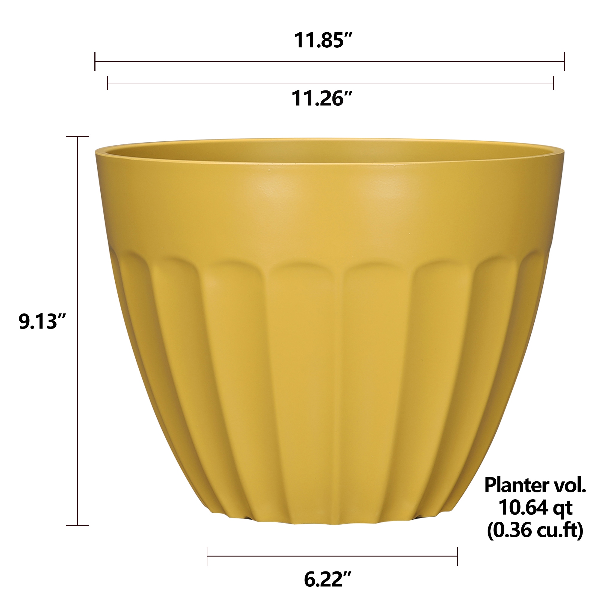 allen + roth PLJ9712PYJ Planter-Window-Box - View #4