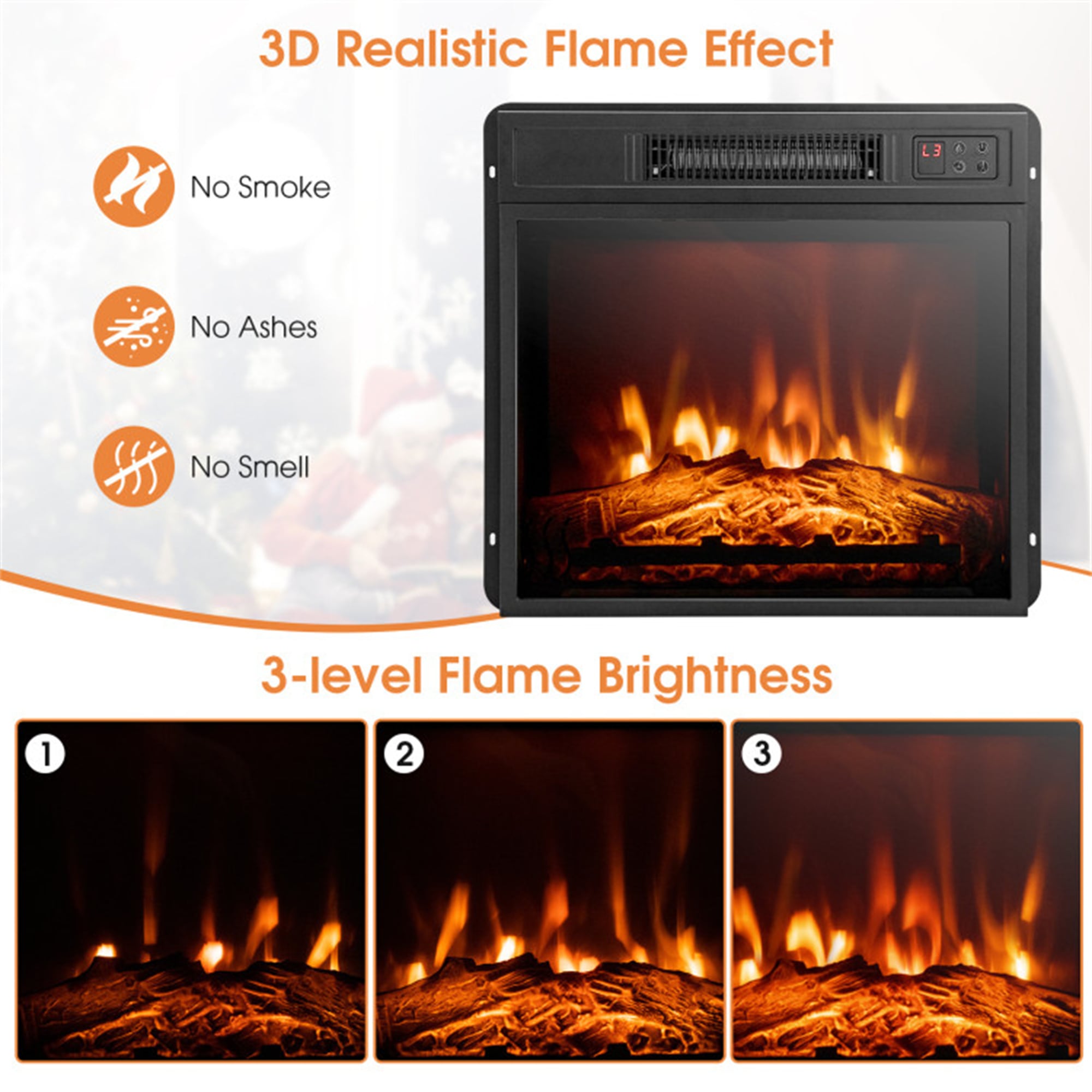 BABOOM BOM-235US-60-CO Electric-Fireplaces - View #4