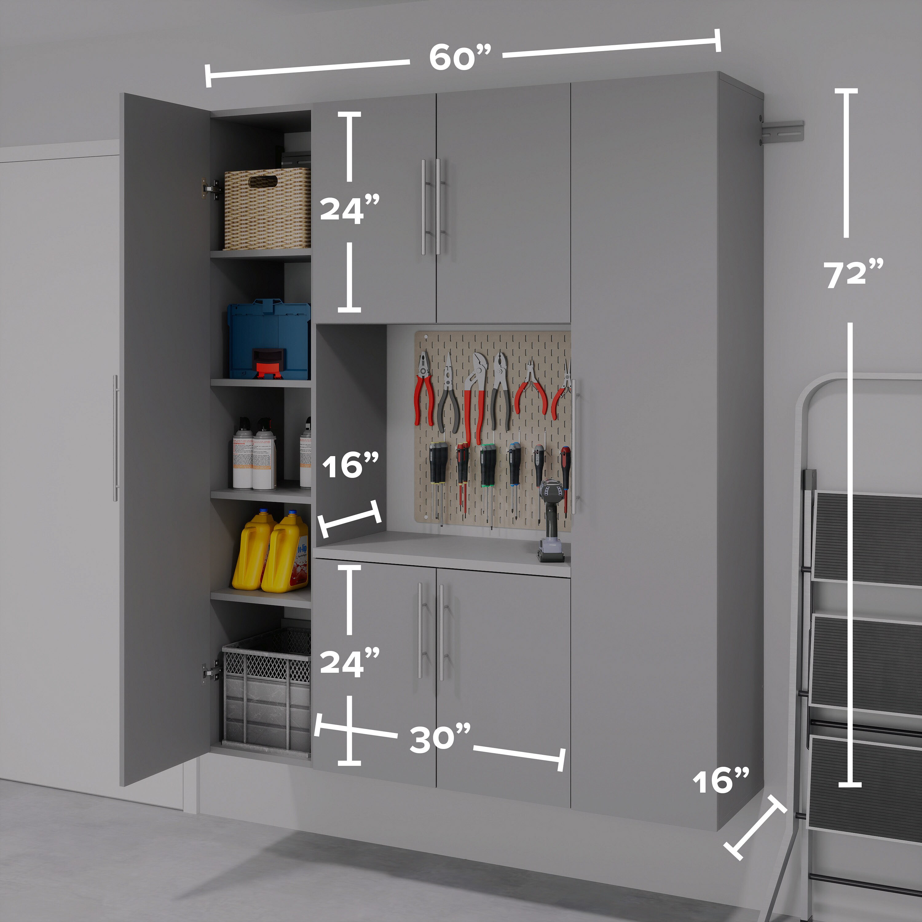 Prepac GRGW-0717-4M Garage-Storage-Systems - View #9