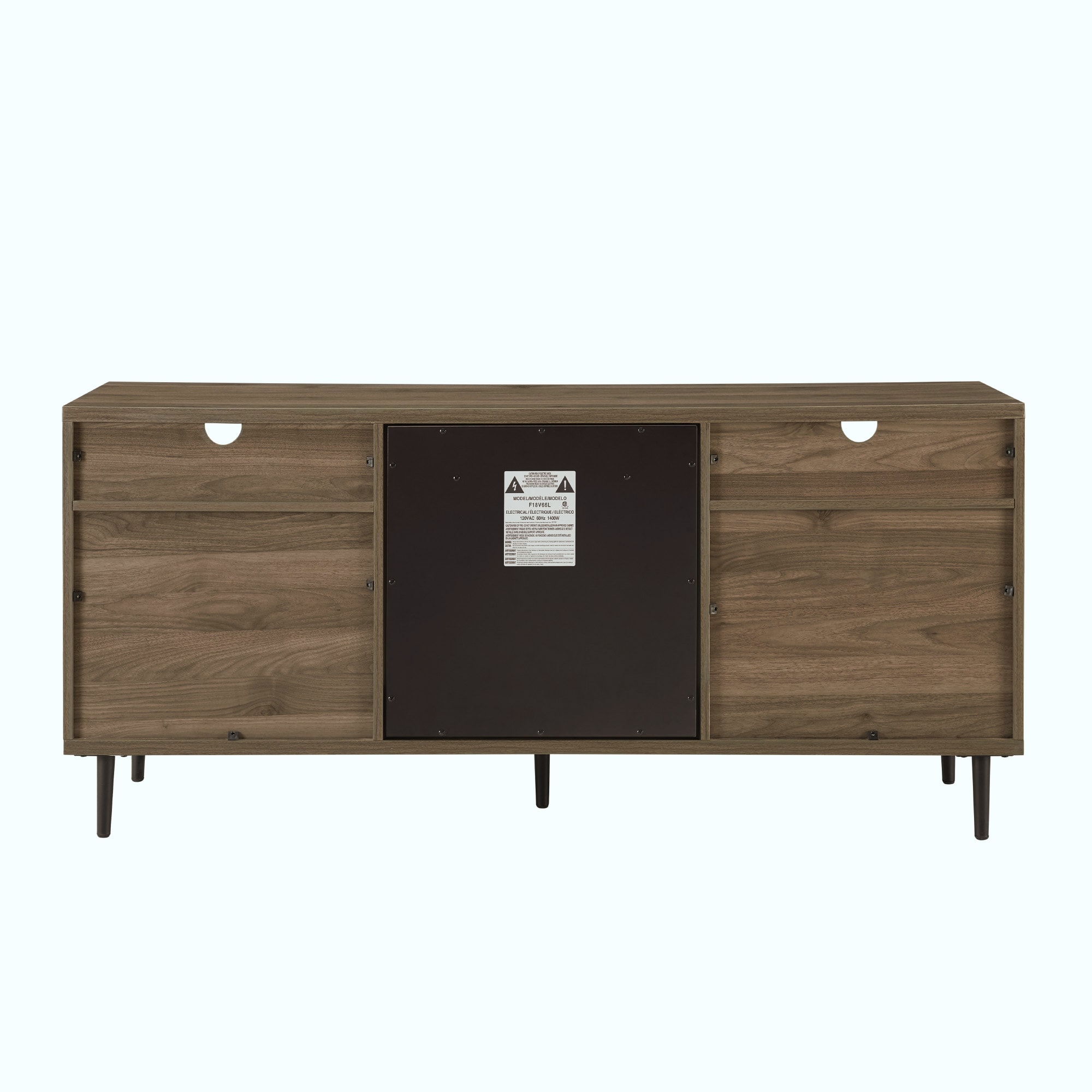 Walker Edison LW60FPRTHSG Electric-Fireplaces - View #6