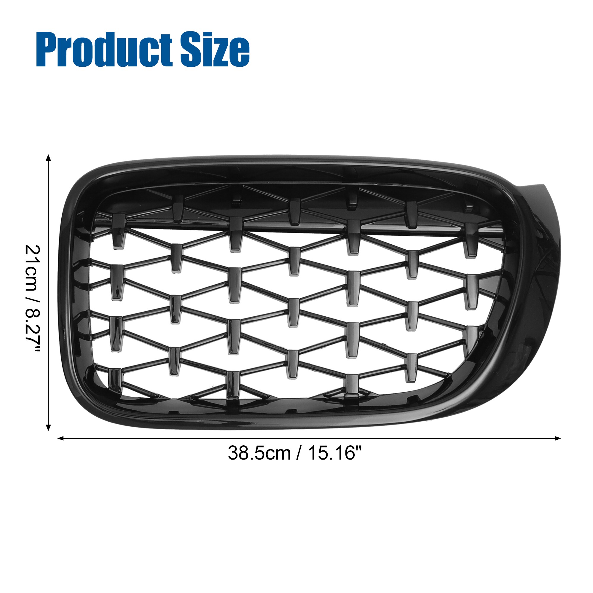 Unique Bargains S25121600UX5693 Automotive-Grilles-Components - View #3