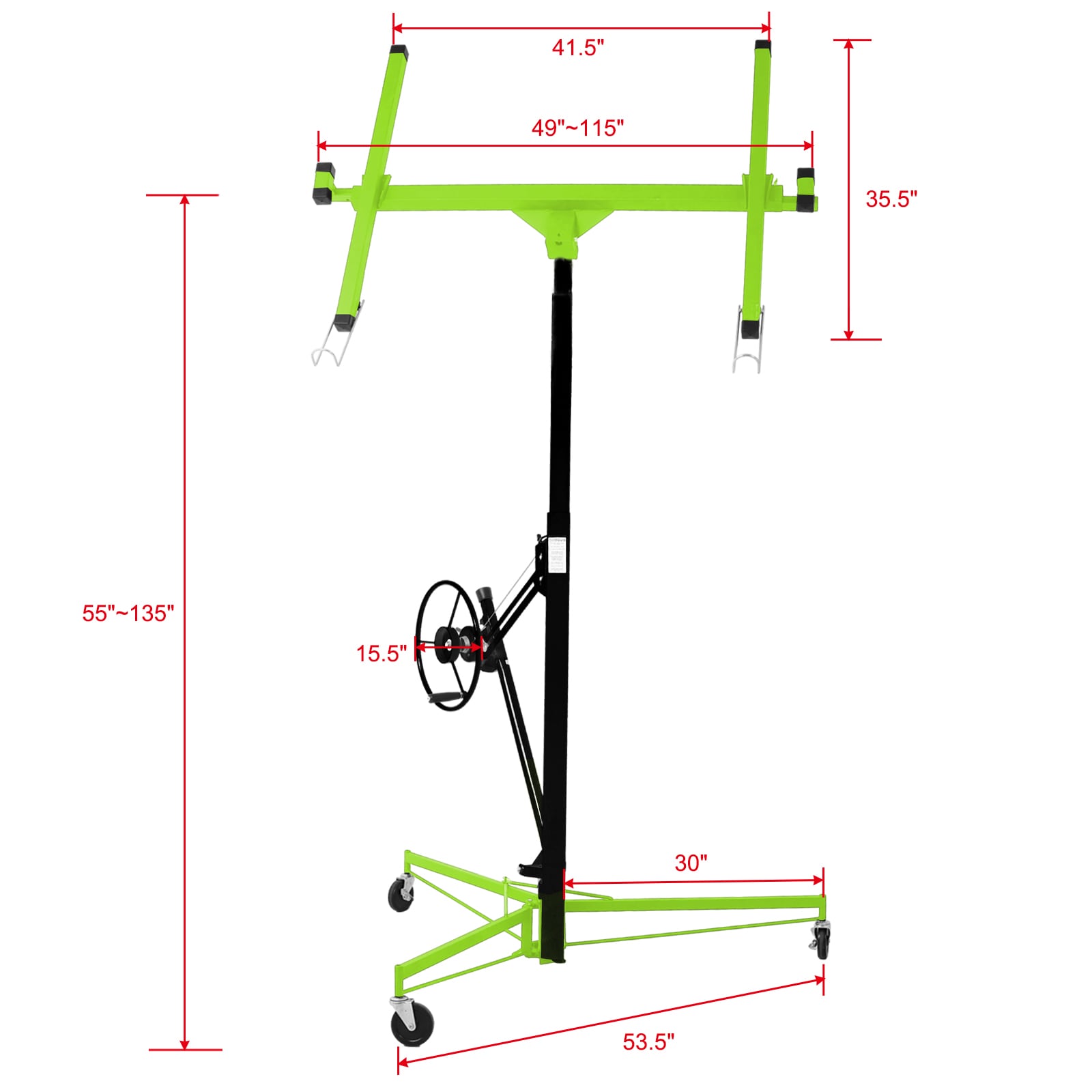 Dexmalle W465121421 Drywall-Panel-Carriers - View #3
