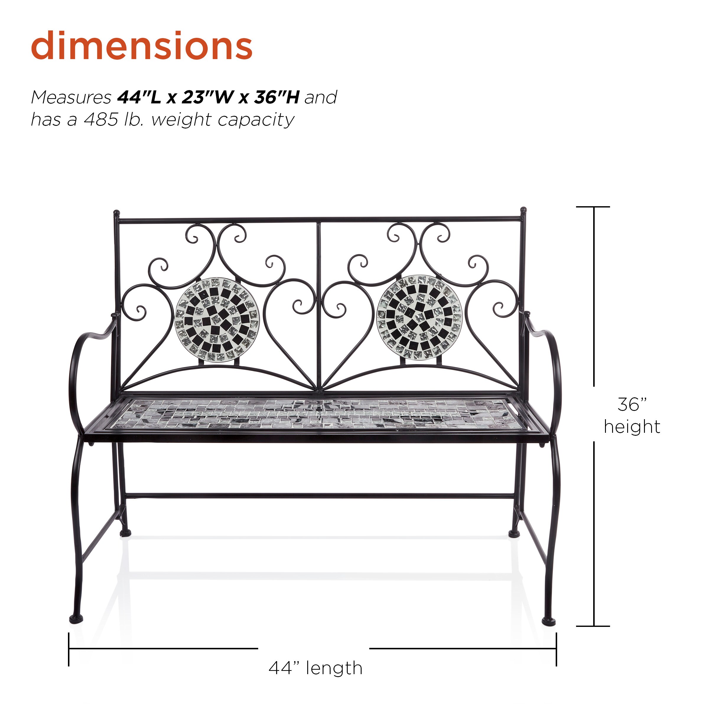 Alpine Corporation MJK172 benches - View #2