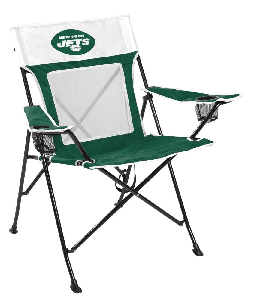 Rawlings New York Jets Folding Tailgate Chair in the Beach