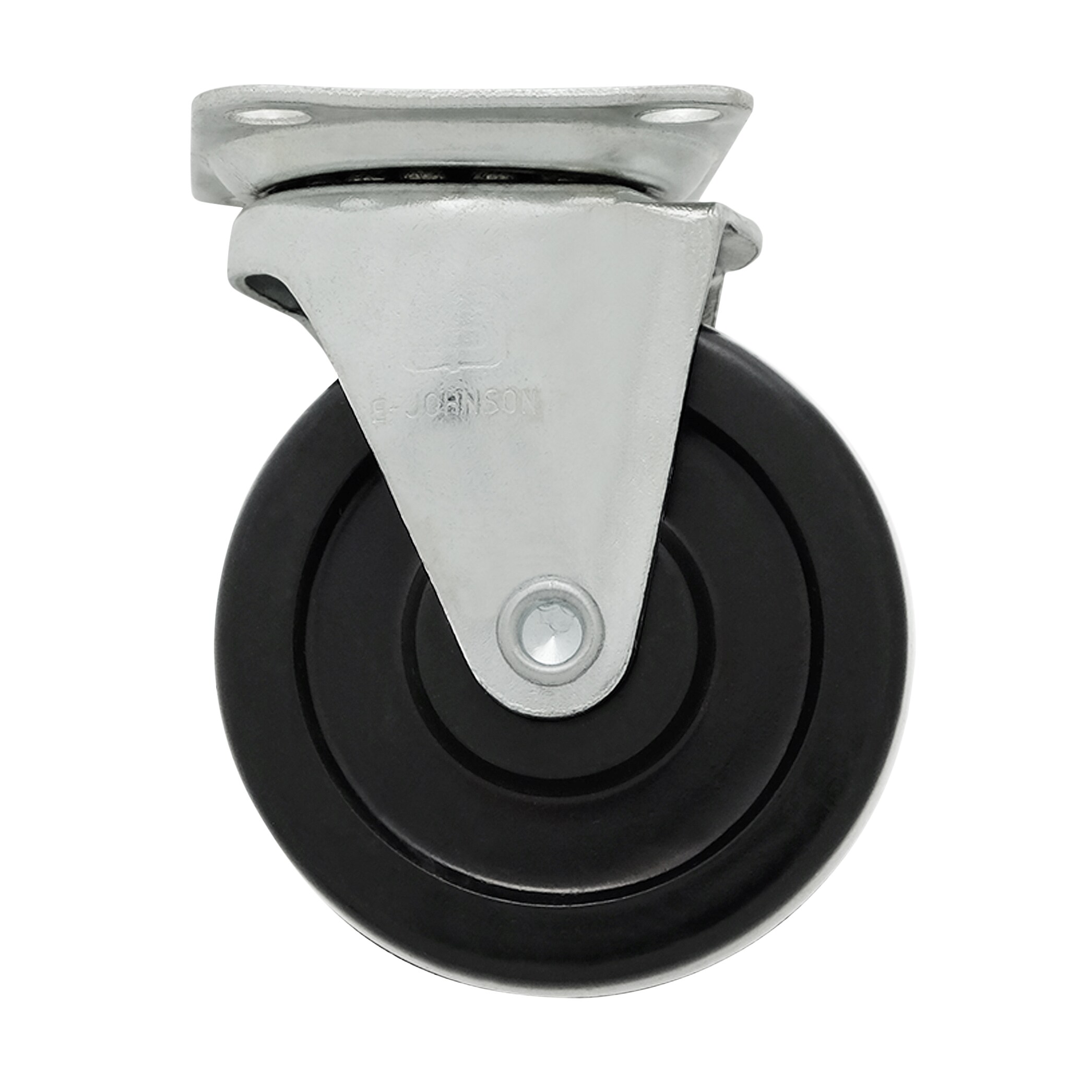 Permasteel PP-20005-AS 3-in Rubber Swivel Caster