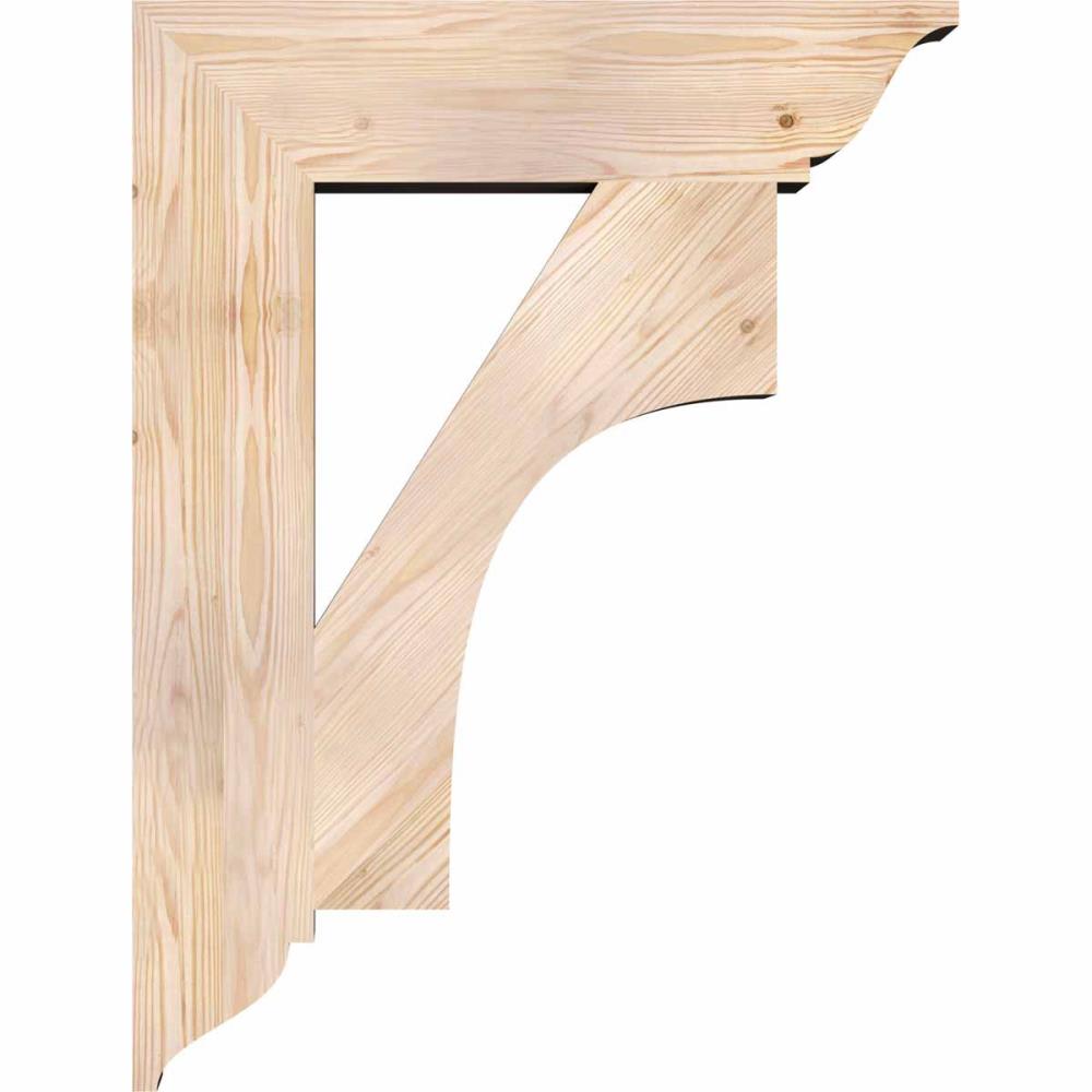 Ekena Millwork BKT06X26X34WTL01SDF Exterior-Brackets-Braces - View #3