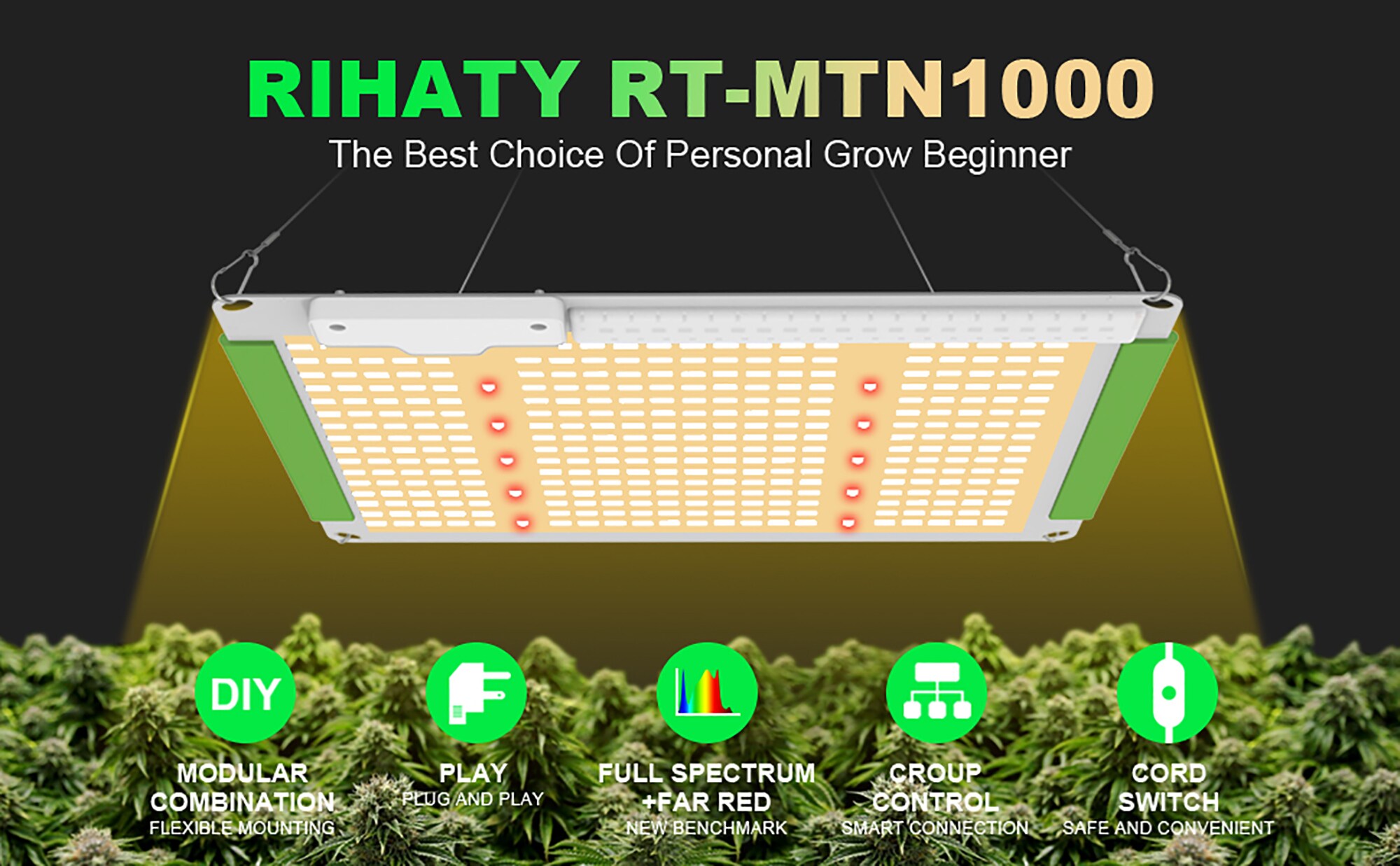 ELE Light & Decor ELE-MTN1000-FS Grow-Light-Bulbs - View #4