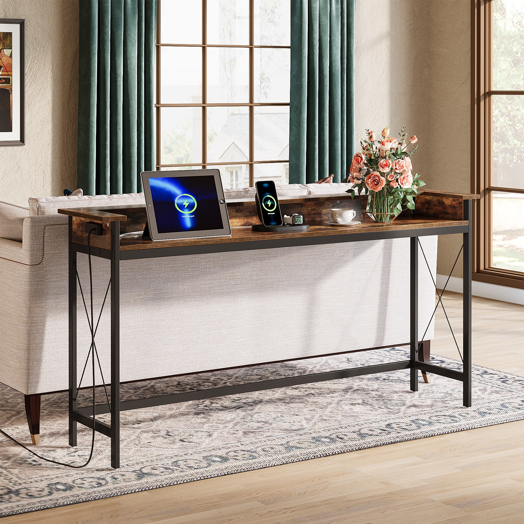 Fnova LWTJ-HL0124 Console table Modern Finished Console table
