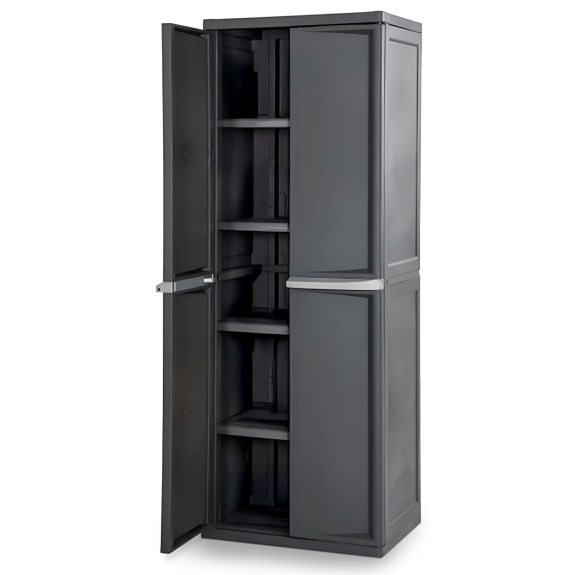 Sterilite 69752 25.6-in W x 69.4-in H Gray - Minimalist