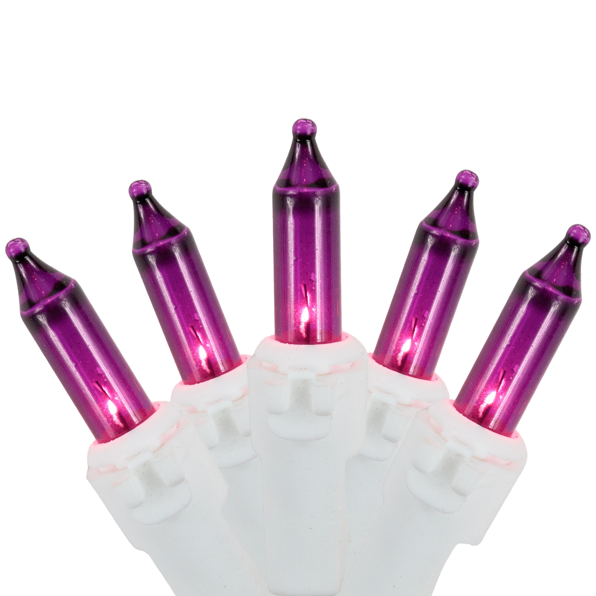 Northlight 32601598 50 -Count 10-ft Purple Incandescent Plug-In Christmas String Lights