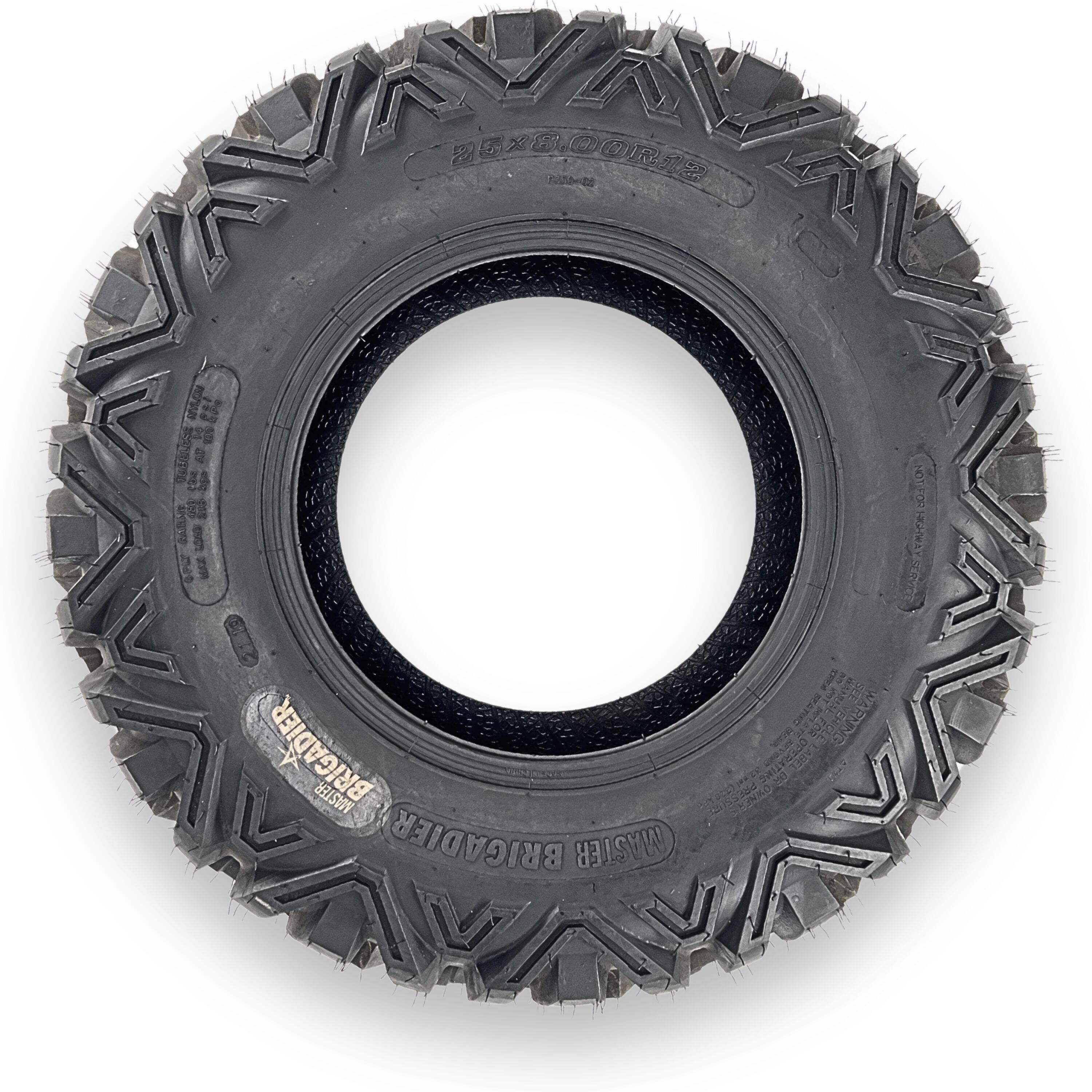 Master 540660 Brigadier 25.12-in Universal Application Wheel and Tire