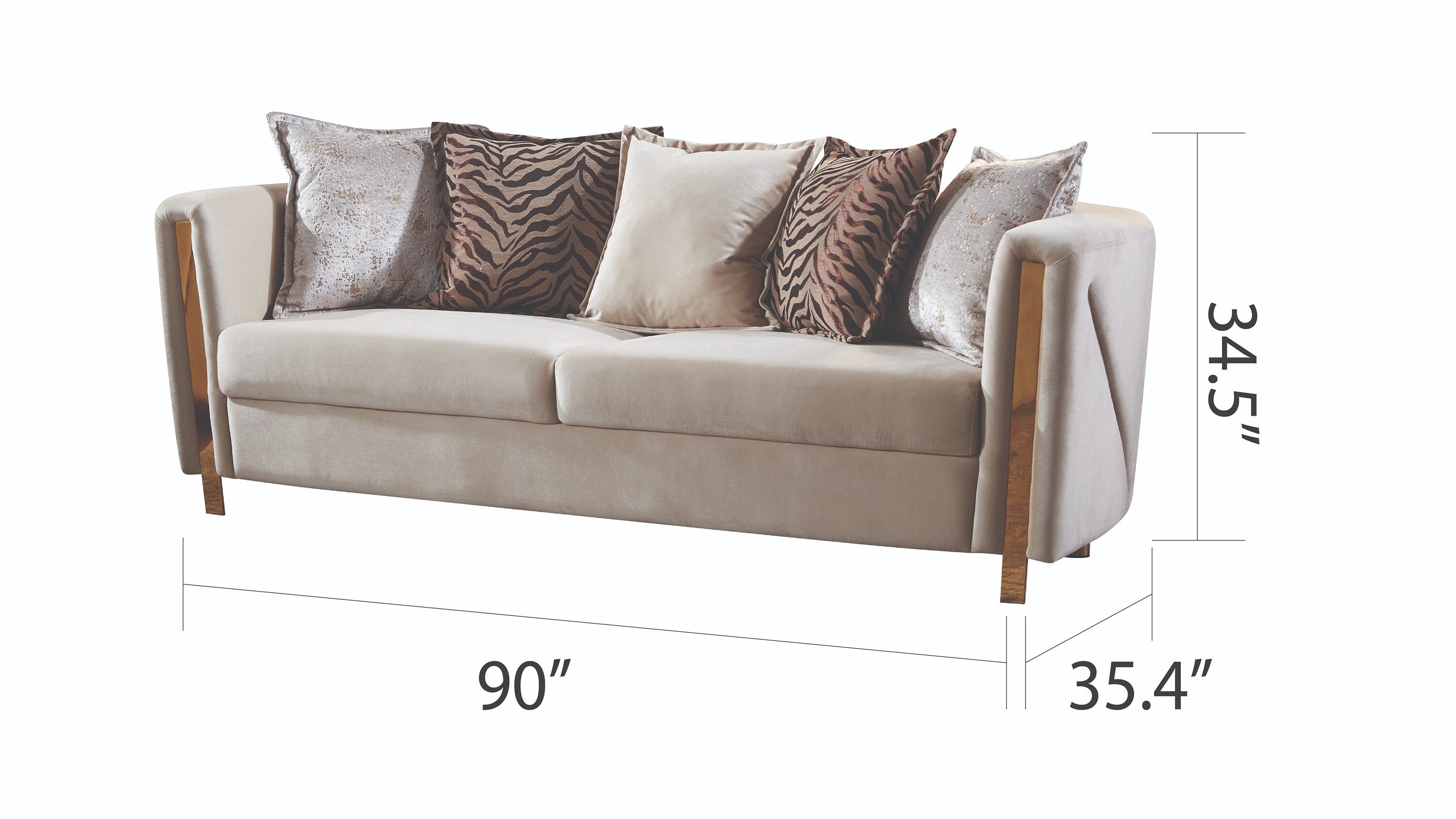 Galaxy 601955550727 Living-Room-Sets - View #5