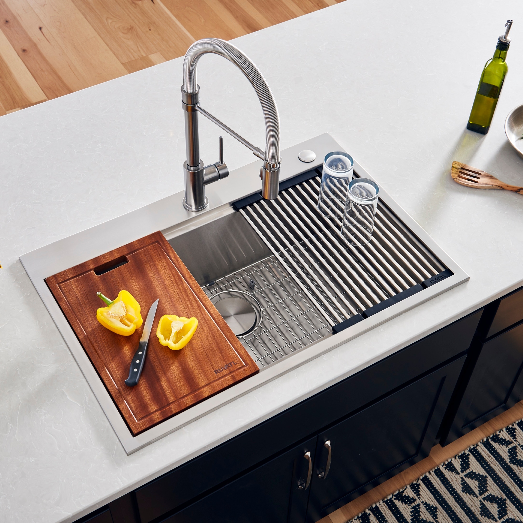 Ruvati RVH8030 Kitchen-Sinks - View #10