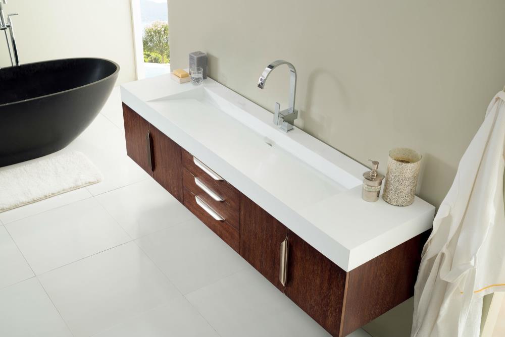 James Martin Vanities 389V72SCFOAMW Bath-Vanity-Combo - View #6