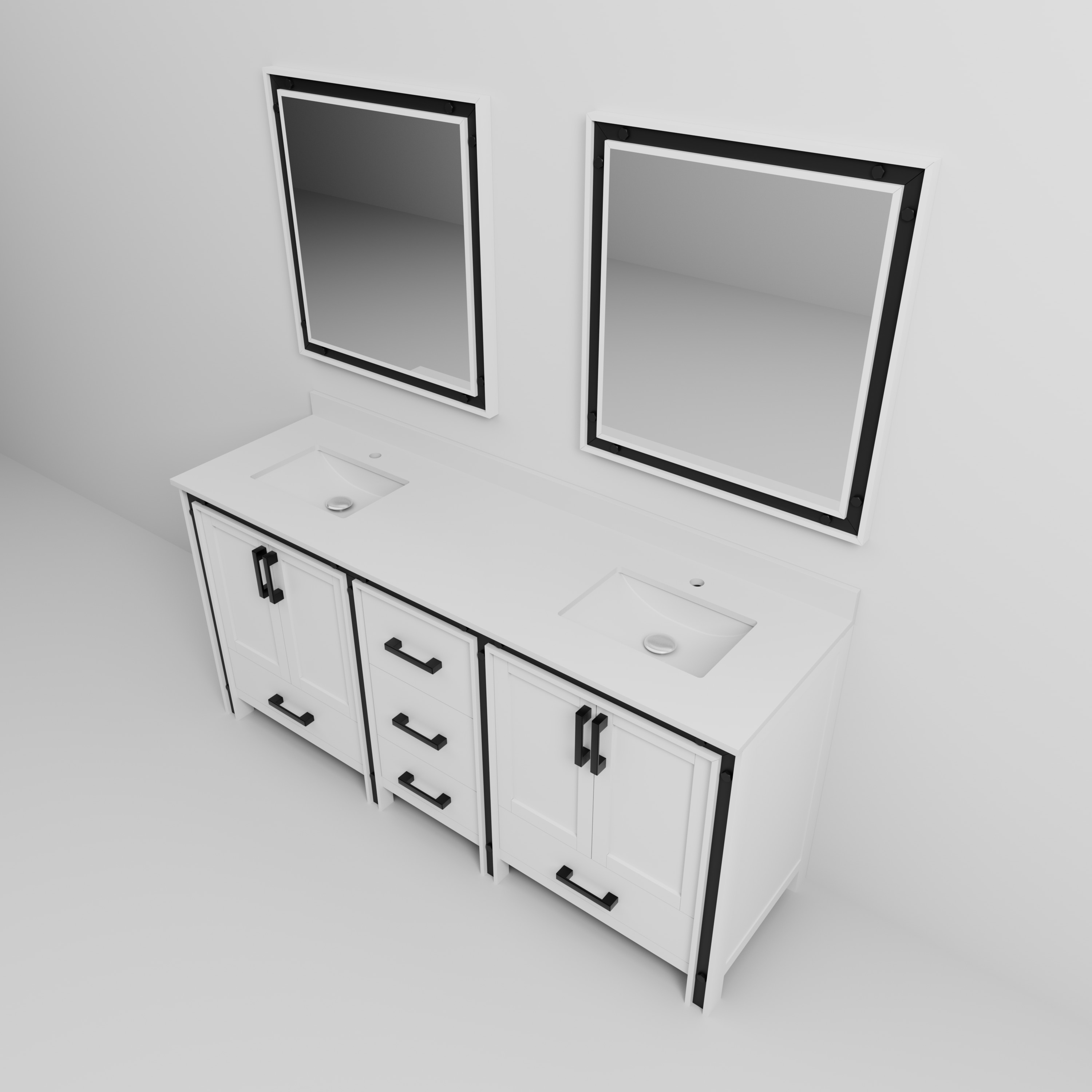 Lexora LVZV72DA210 Bath-Vanity-Combo - View #12
