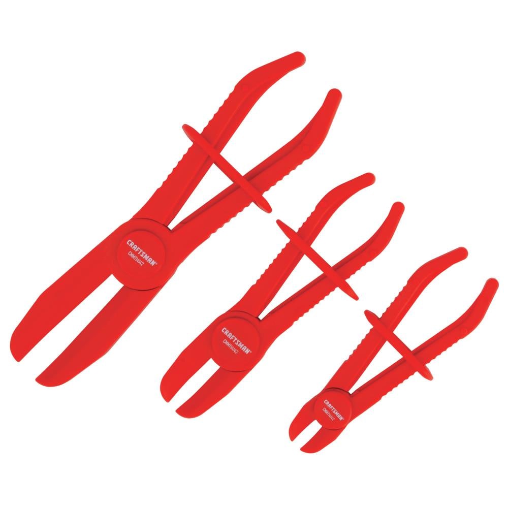 CRAFTSMAN Automotive 3-piece Line Clamp Pliers Set in the Specialty  Automotive Hand Tools department at