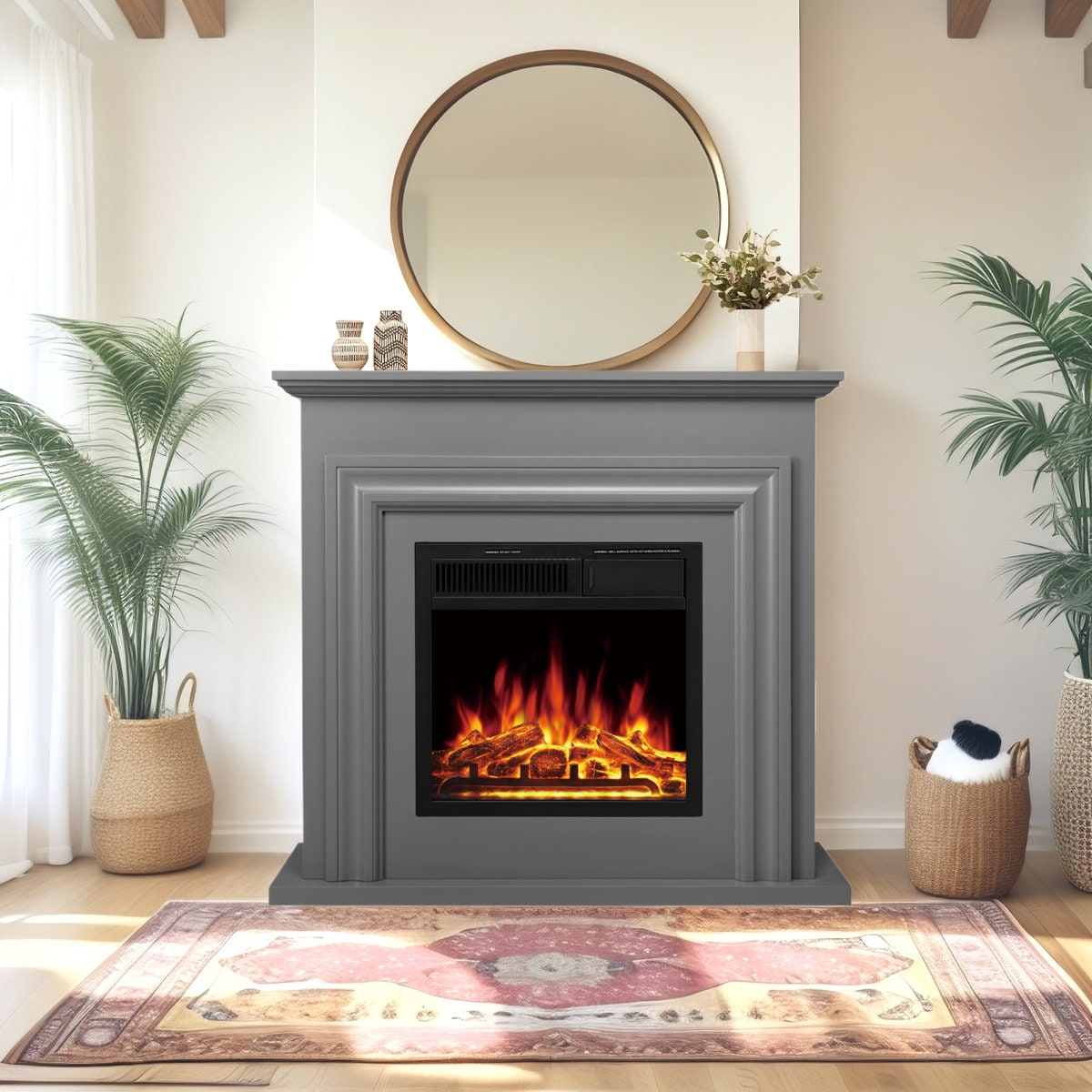 Antarctic Star LSAS-SM1804G Electric-Fireplaces - View #2