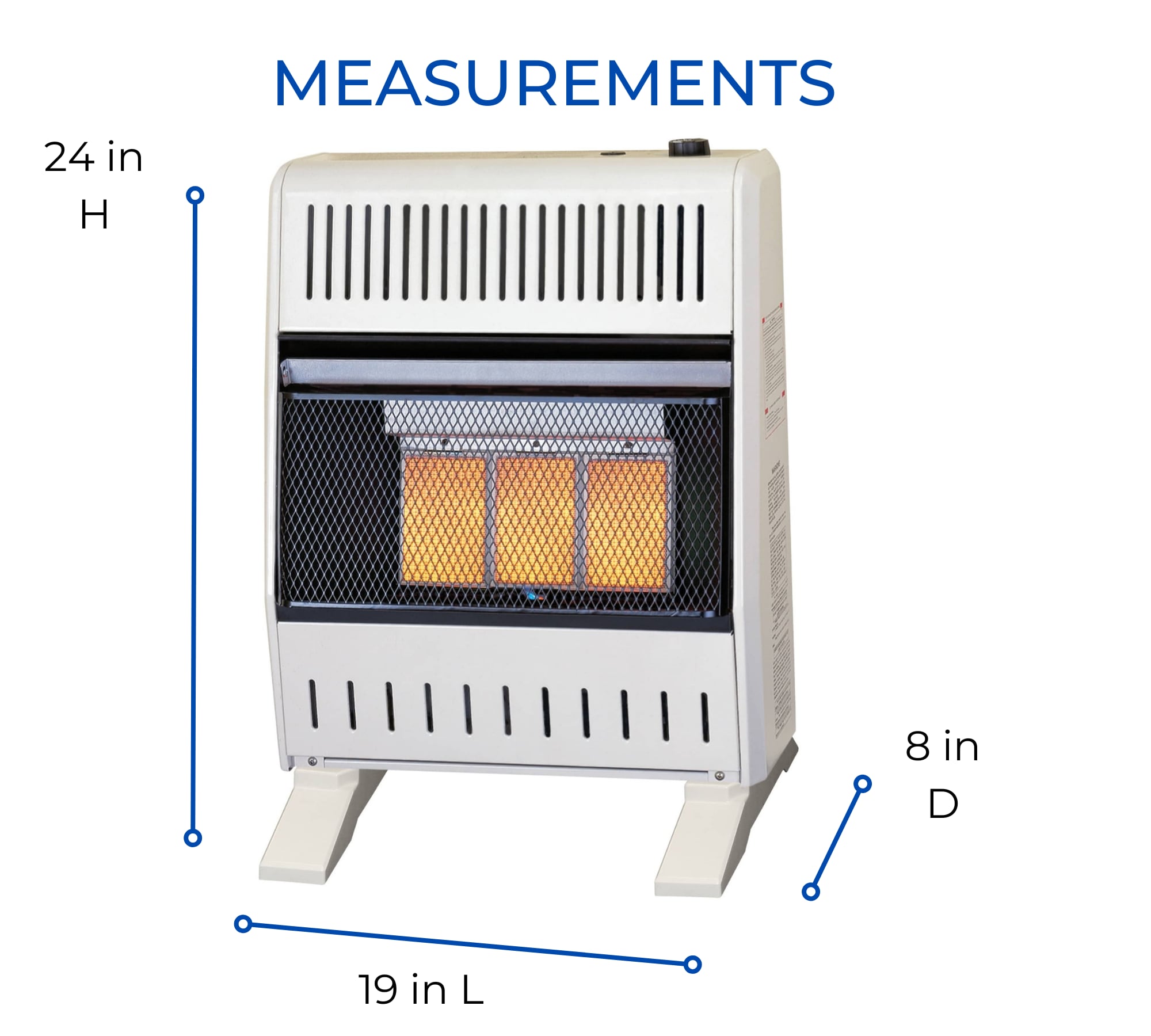 ProCom MN180HPA-B Gas-Heaters - View #6