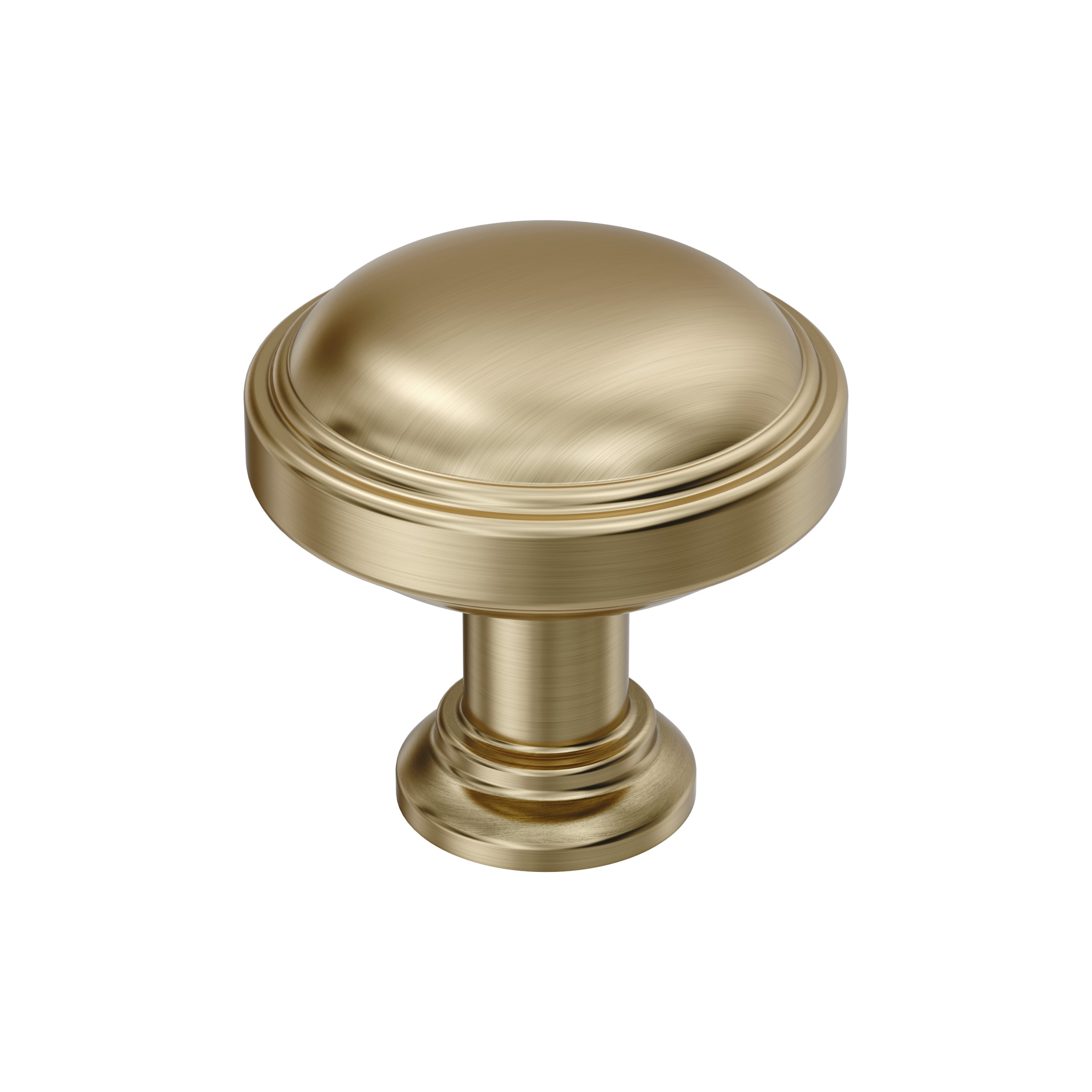 Amerock BP37720BBZ Enlivity 1-1/4-in Golden Champagne Round Traditional Cabinet Knob