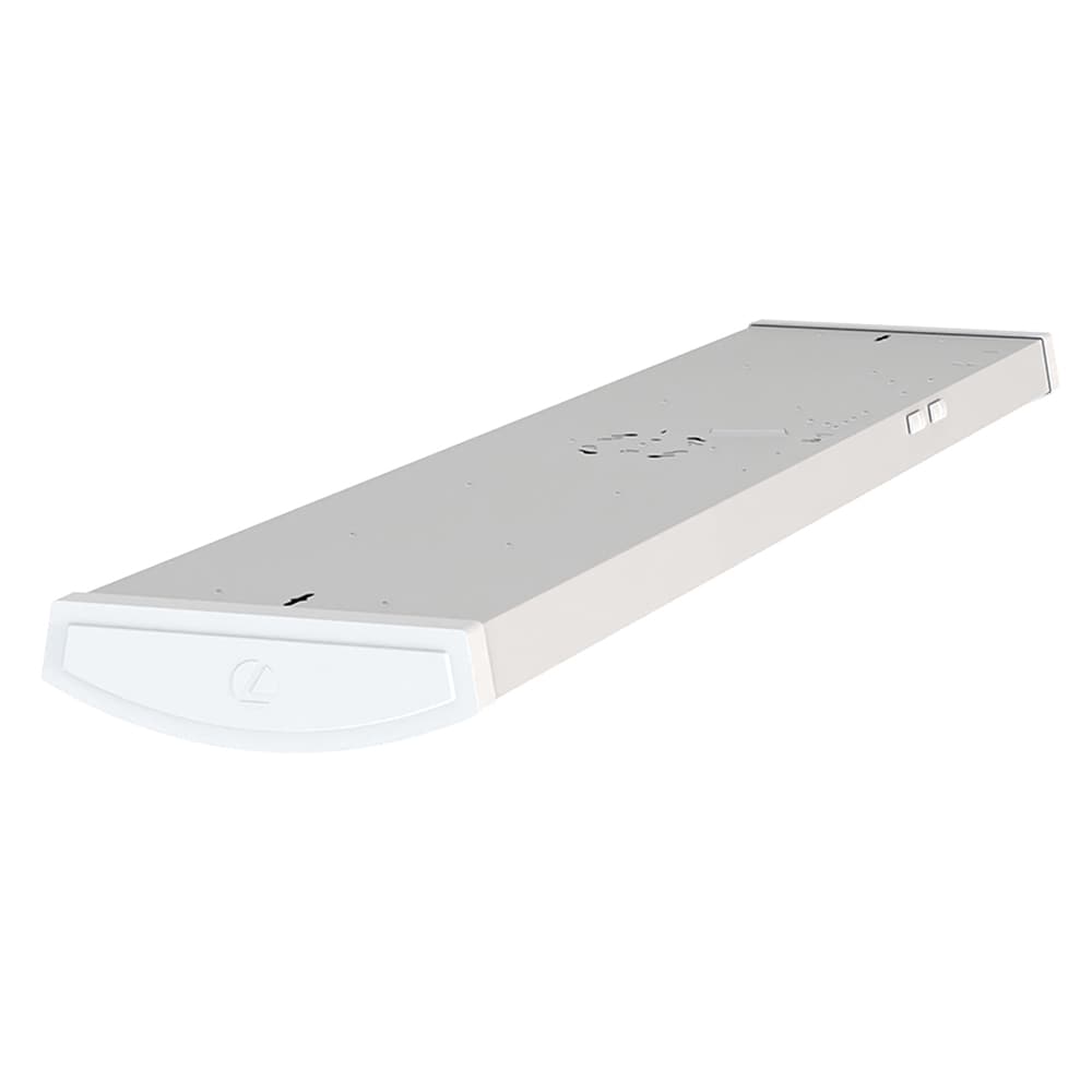 Lithonia Lighting 4-ft 6000-Lumen Adjustable-Lumen Cool White LED  Wraparound Light in the Wraparound Lights department at