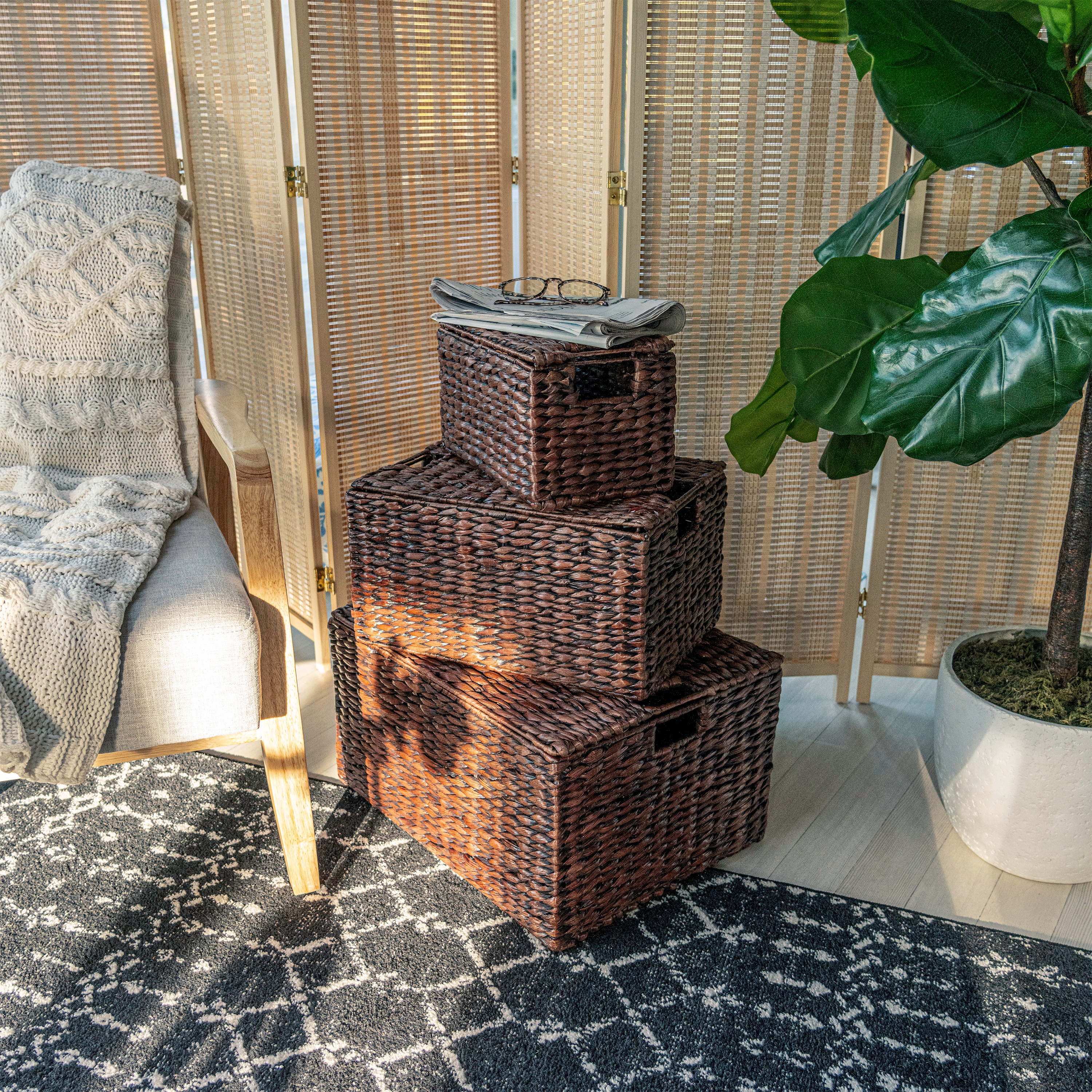 happimess BSK1010B-10SET Bins-Baskets - View #8