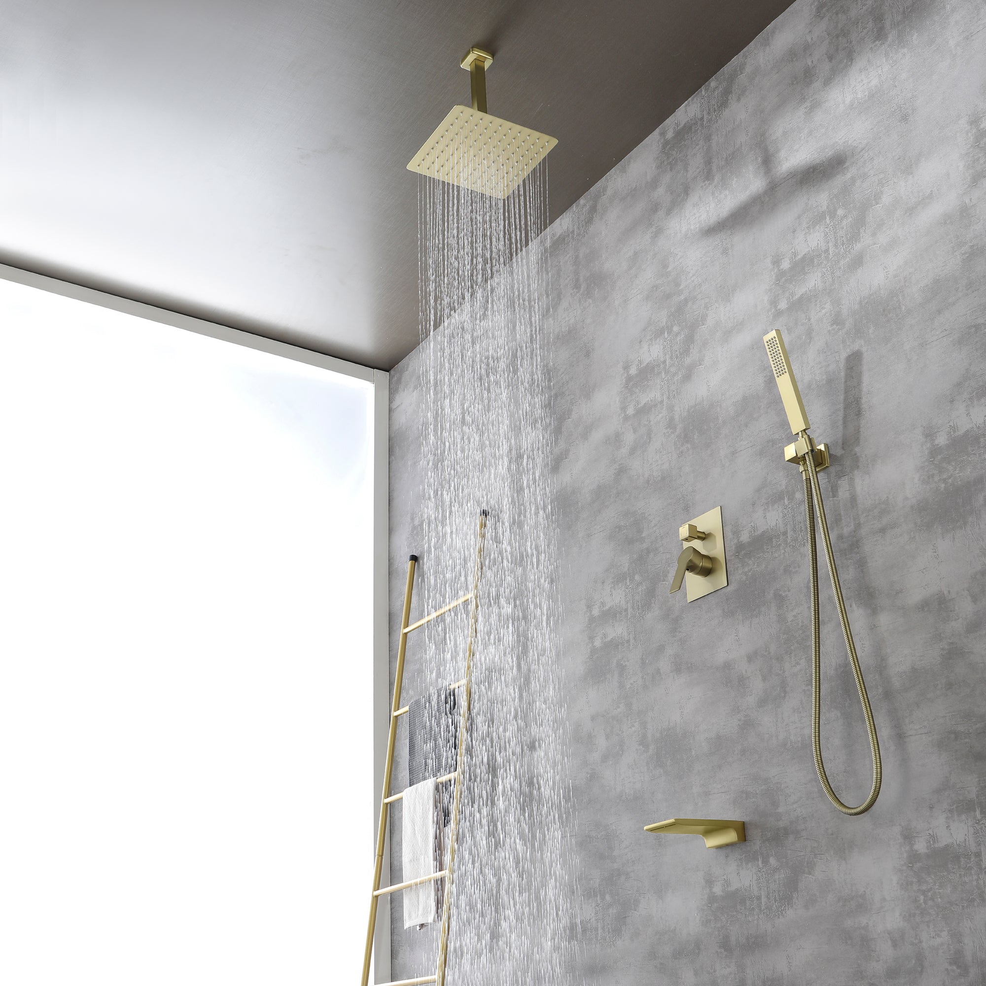 Boyel Living SMD-88017BG-10 Showerhead-Bar-Panels - View #14