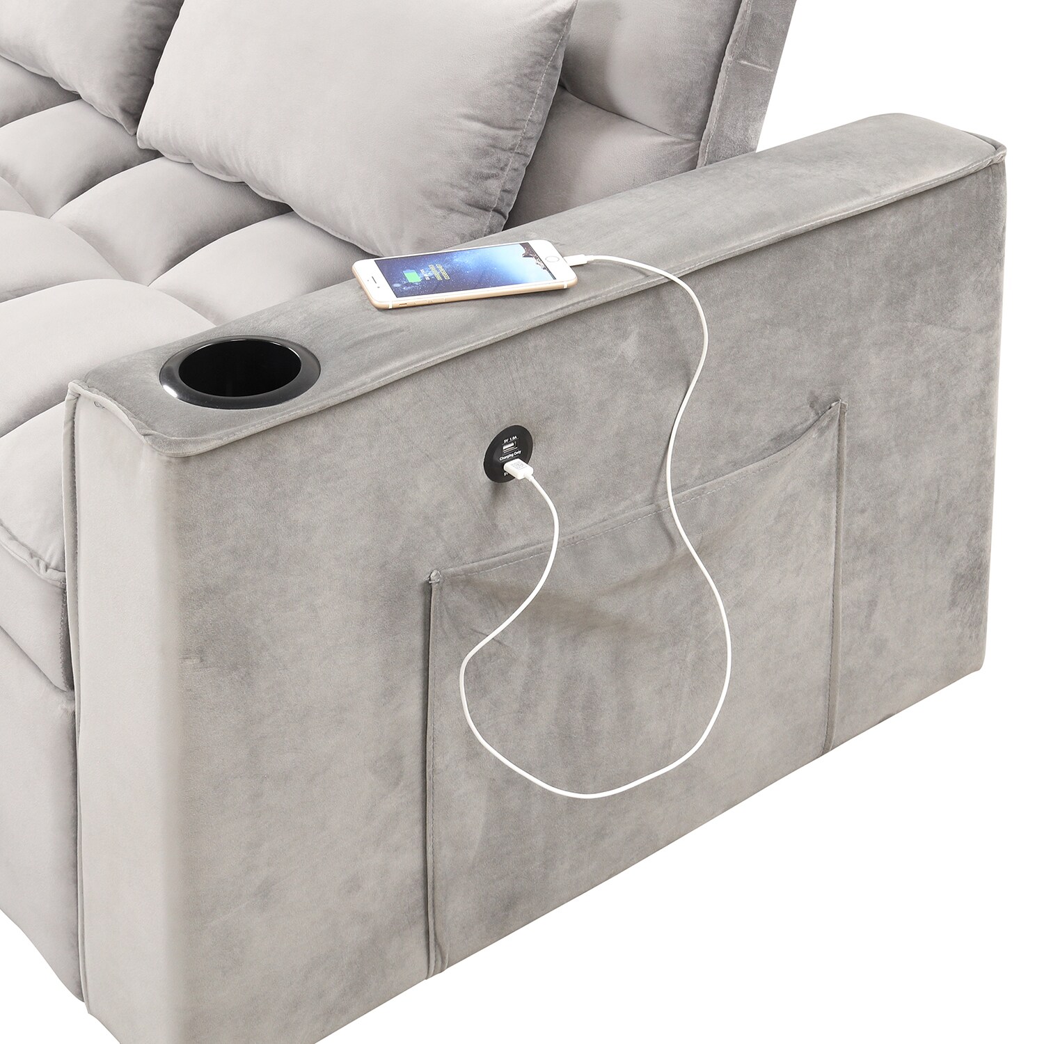 SINOFURN SYA370145GY Sofas-Loveseats - View #17
