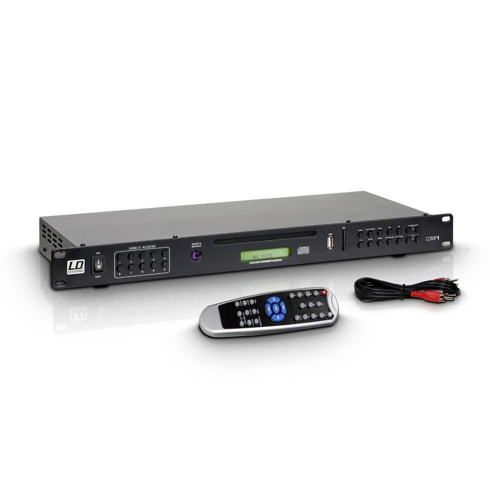  TCNCD284725 LD Systems LDS-CDMP1 Multimedia Player CD, USB, SD and MP3