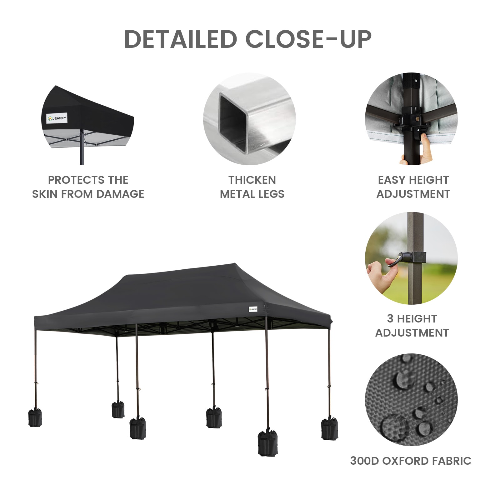 JEAREY JE-12JDP-BLACK Bath-Vanity-Combo - View #4